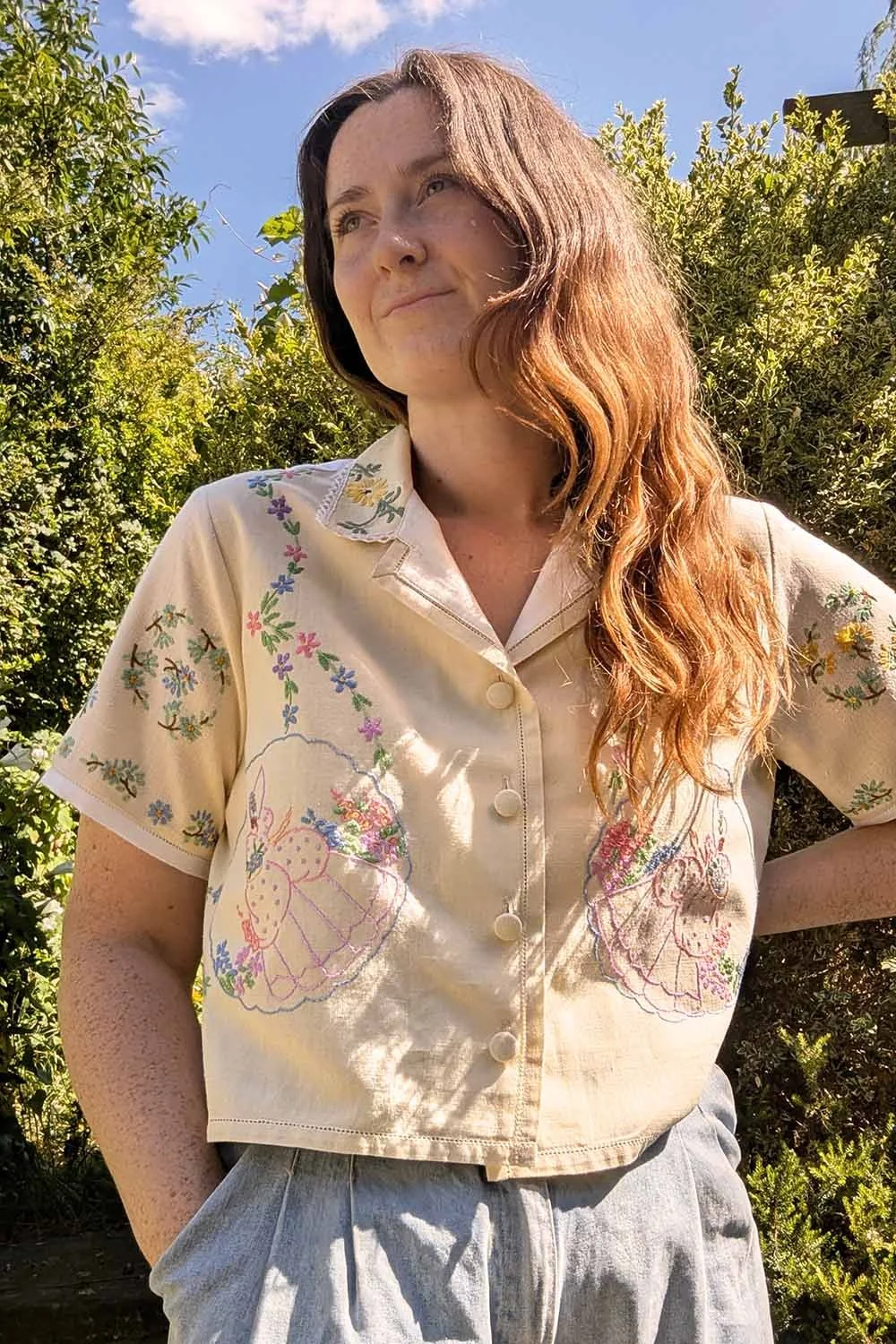 DYTAM SHIRT Short Sleeve Embroidered #39