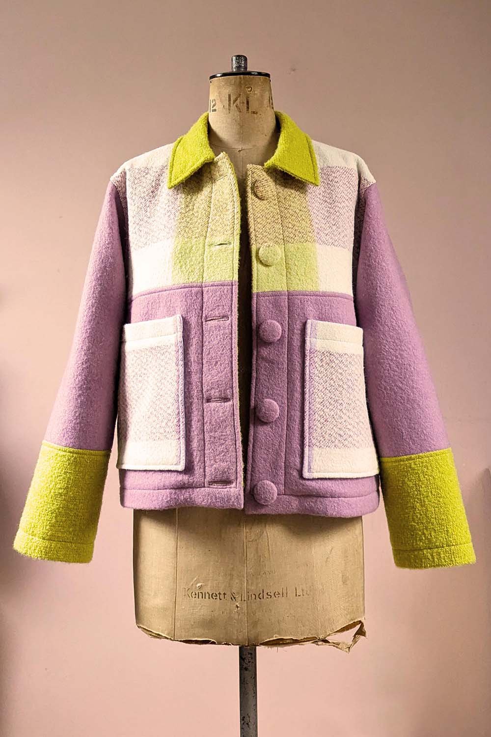 custom made upcycled jacket