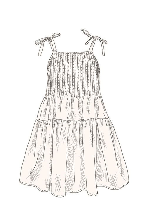 POPPY DRESS Custom Fabric