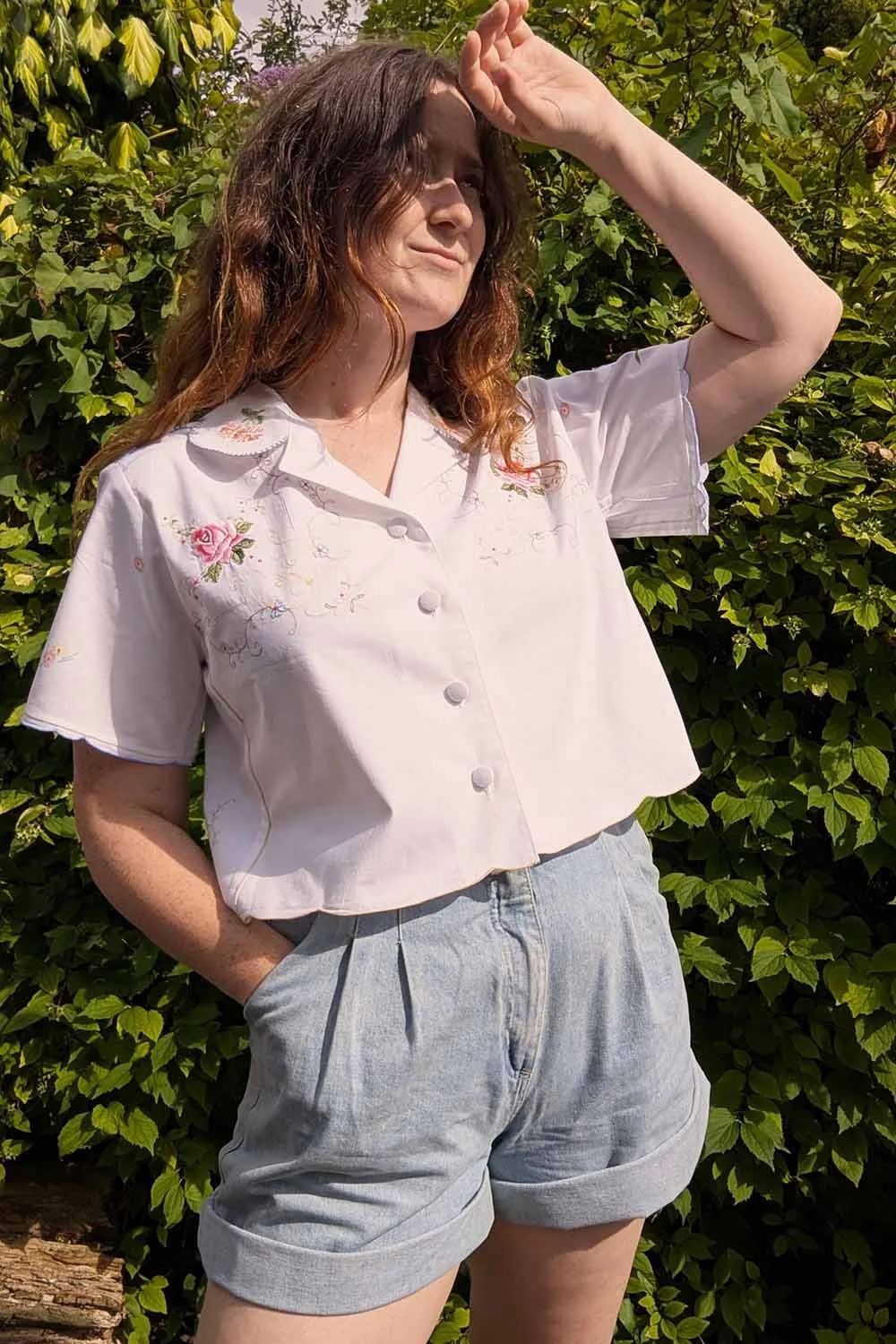 DYTAM SHIRT Short Sleeve Embroidered #46
