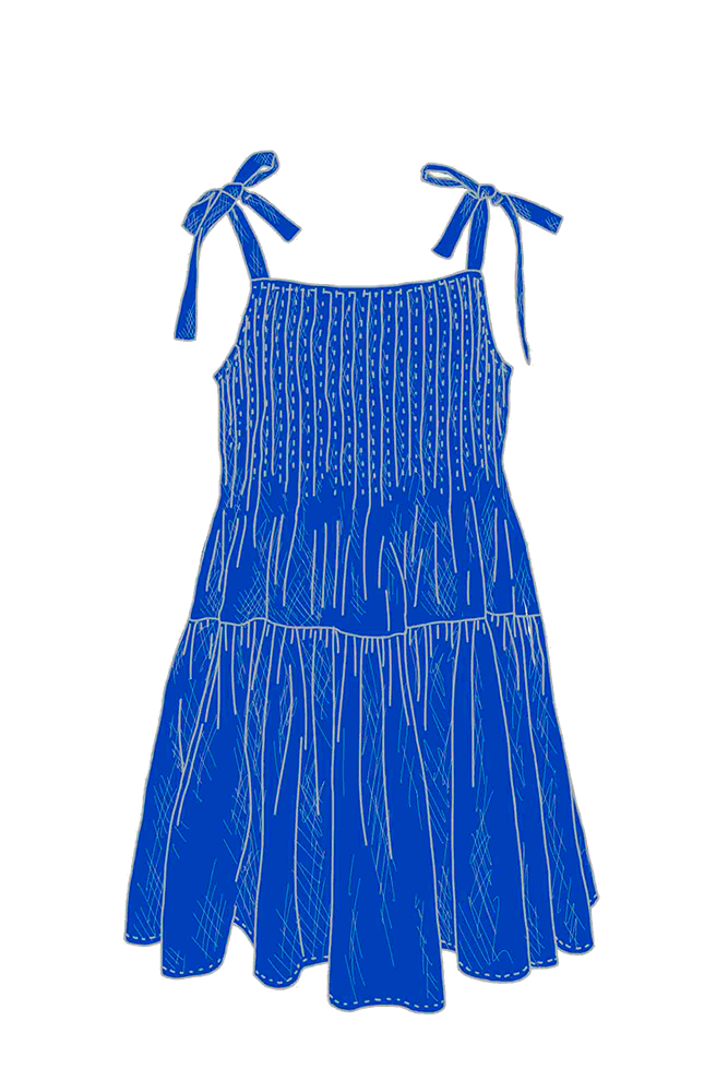 MADE TO ORDER POPPY 100% SILK MINI DRESS Choose Your Fabric