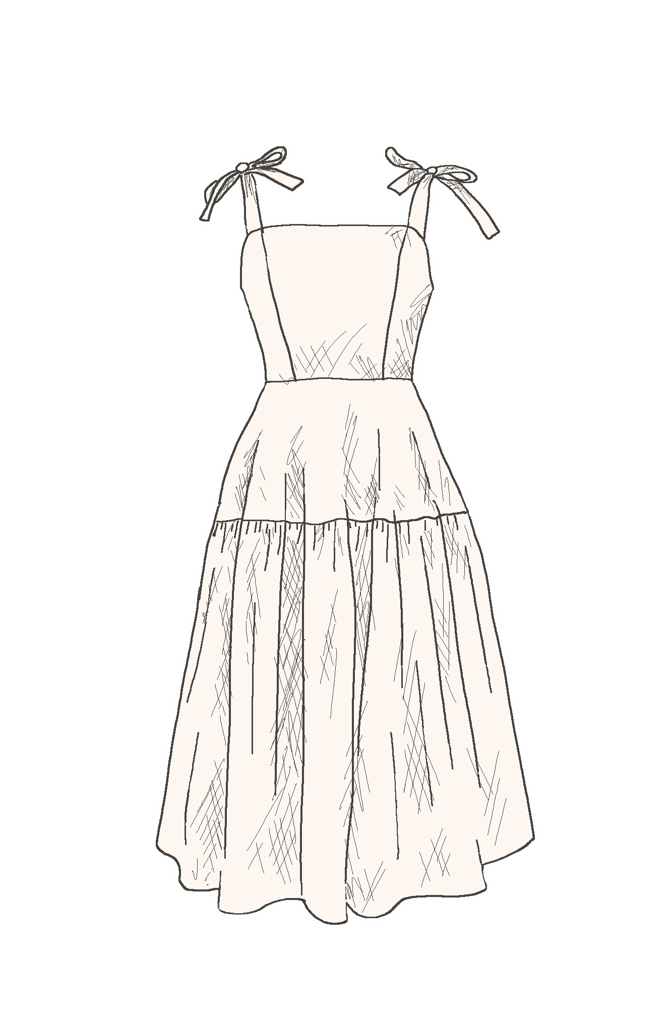 SOPHIA DRESS Custom Fabric