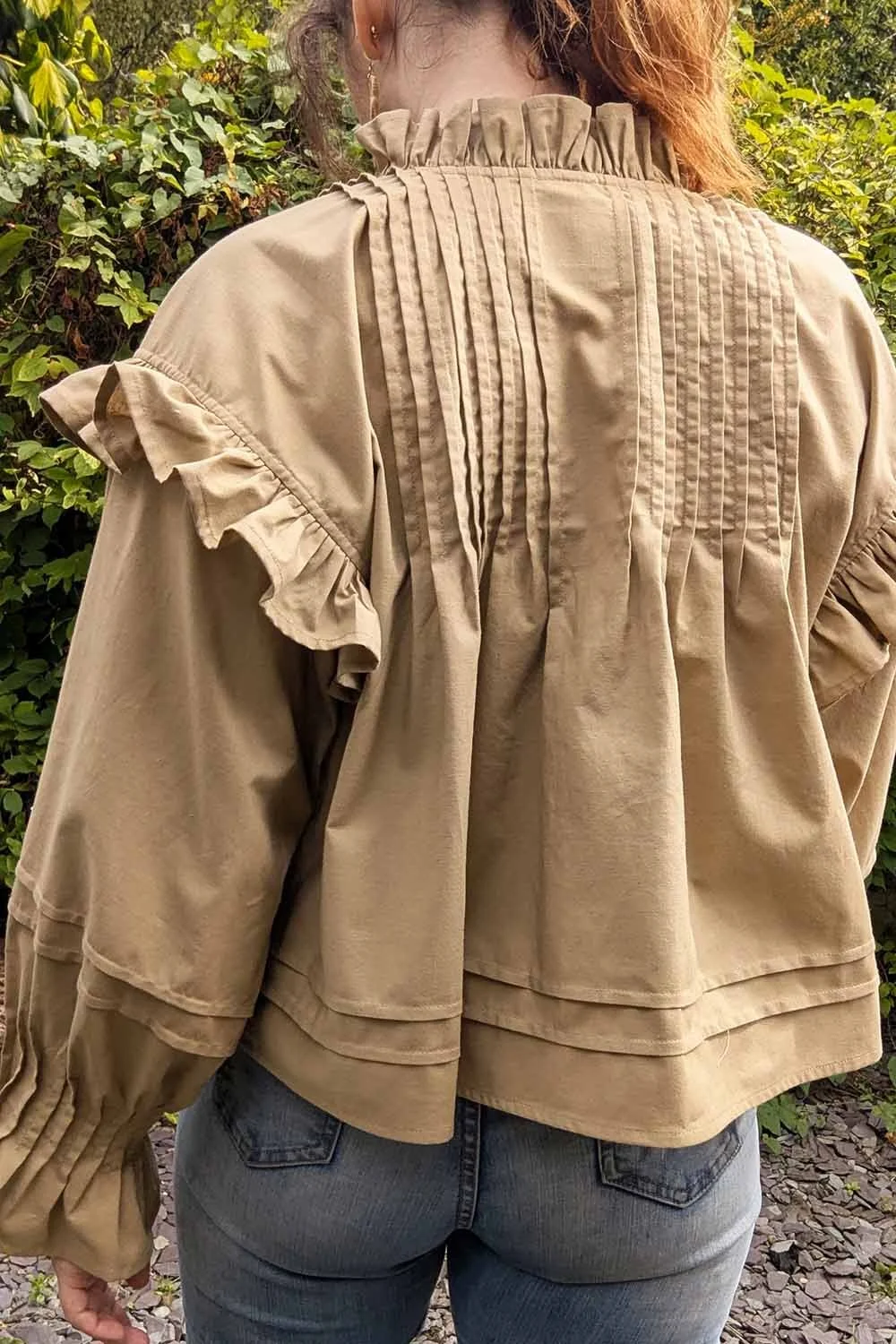 womens-olive-statement-frill-blouse-back-detail.jpg