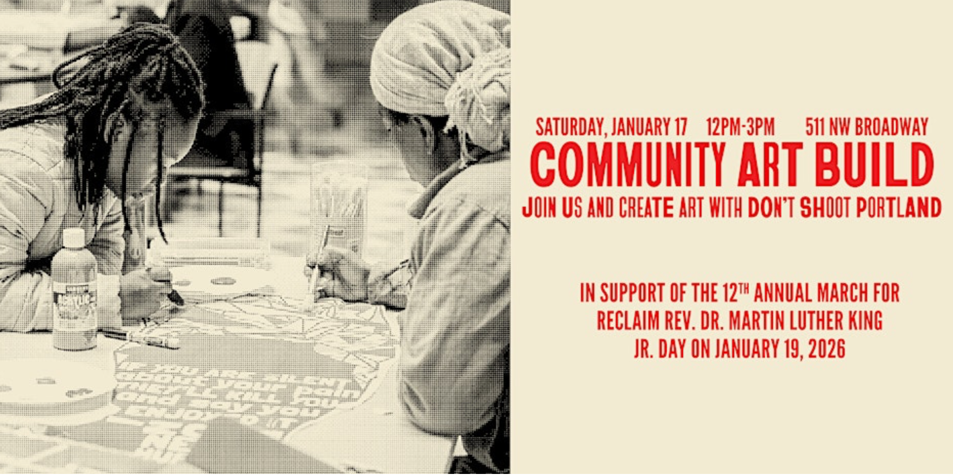 PNCA x DSPDX Reclaim MLK Art Build!