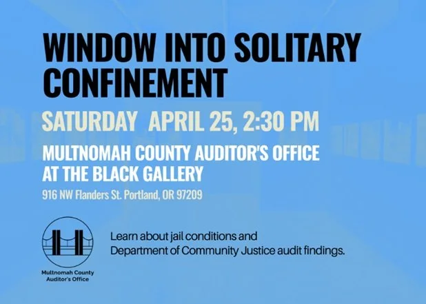 Window into Solitary: A Deep Look into Multnomah County's Jail Conditions