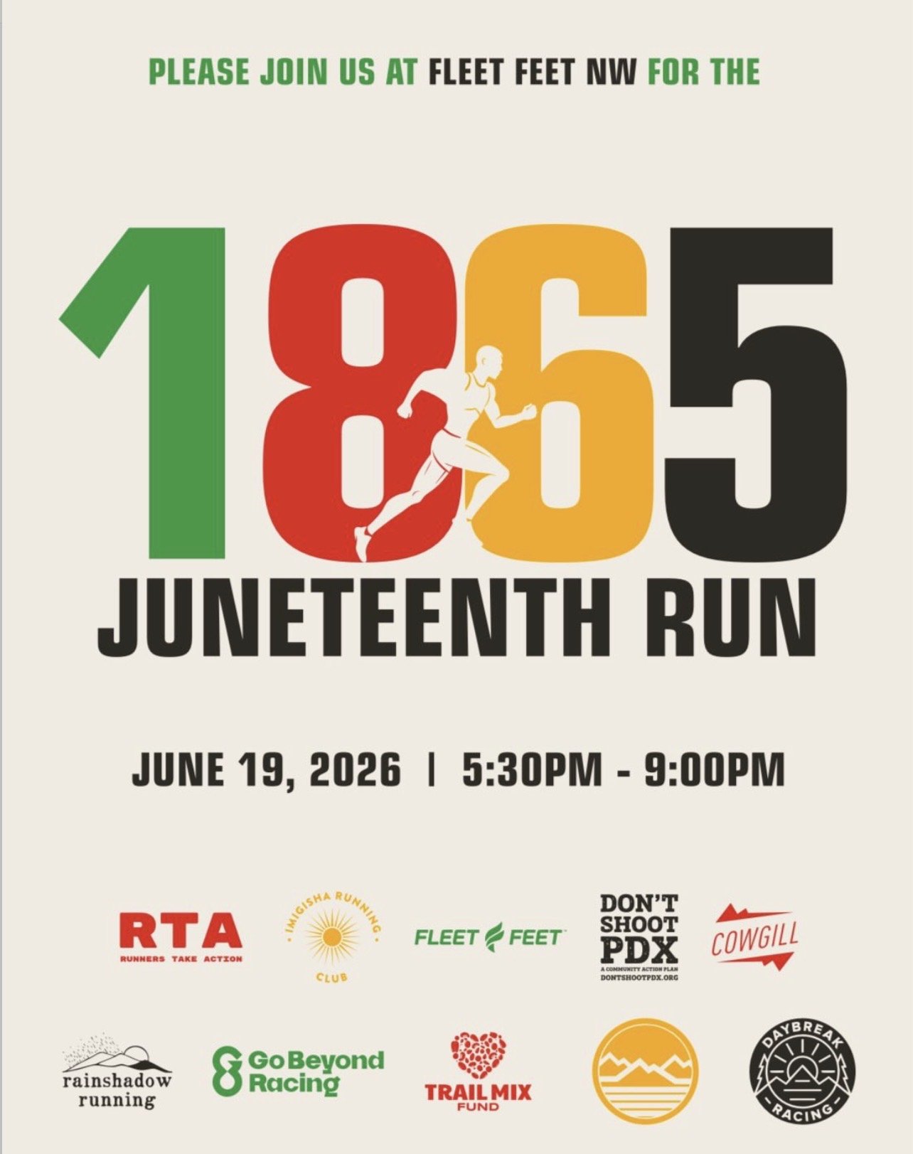 Juneteenth Run Club Celebration