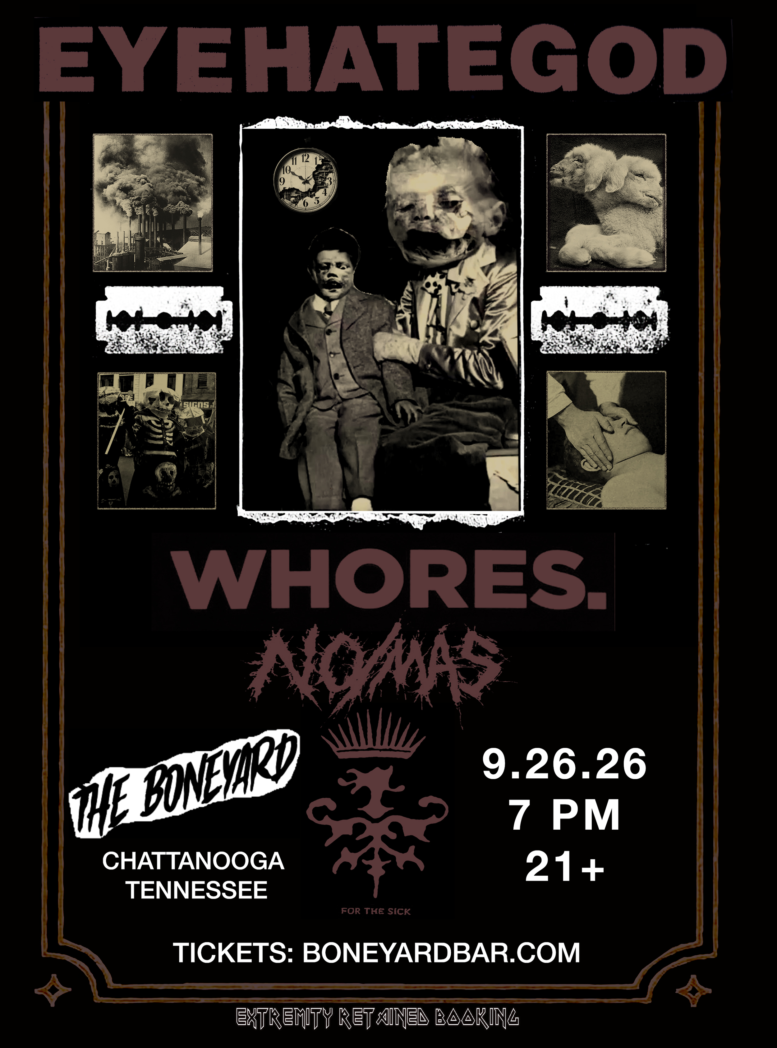 EHG + WHORES. 9.26.26
