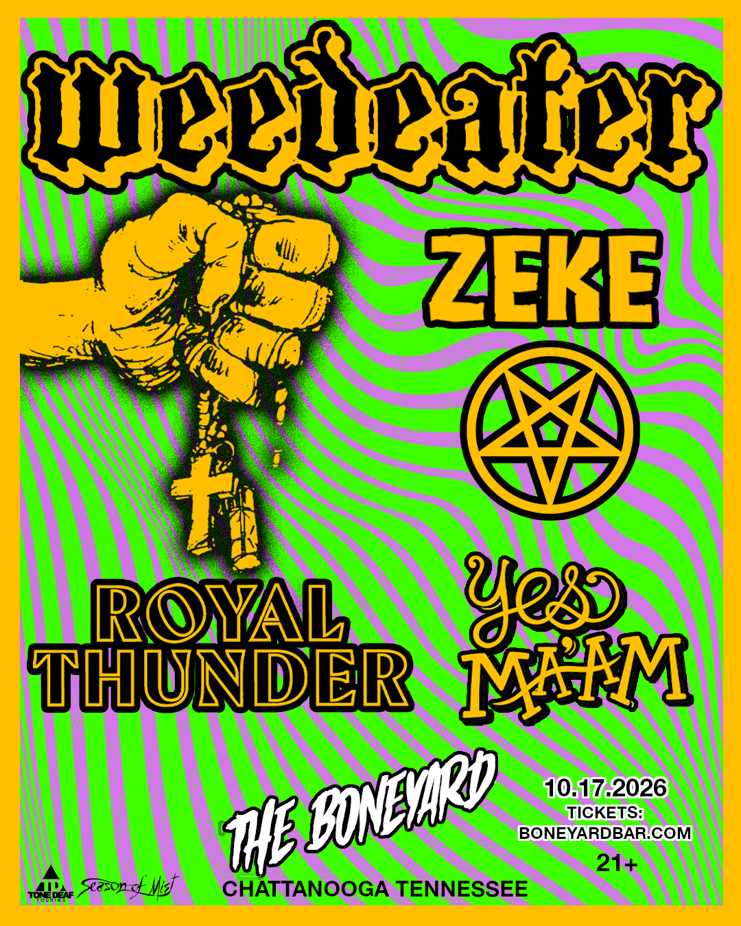 WEEDEATER + ZEKE 10.17.26