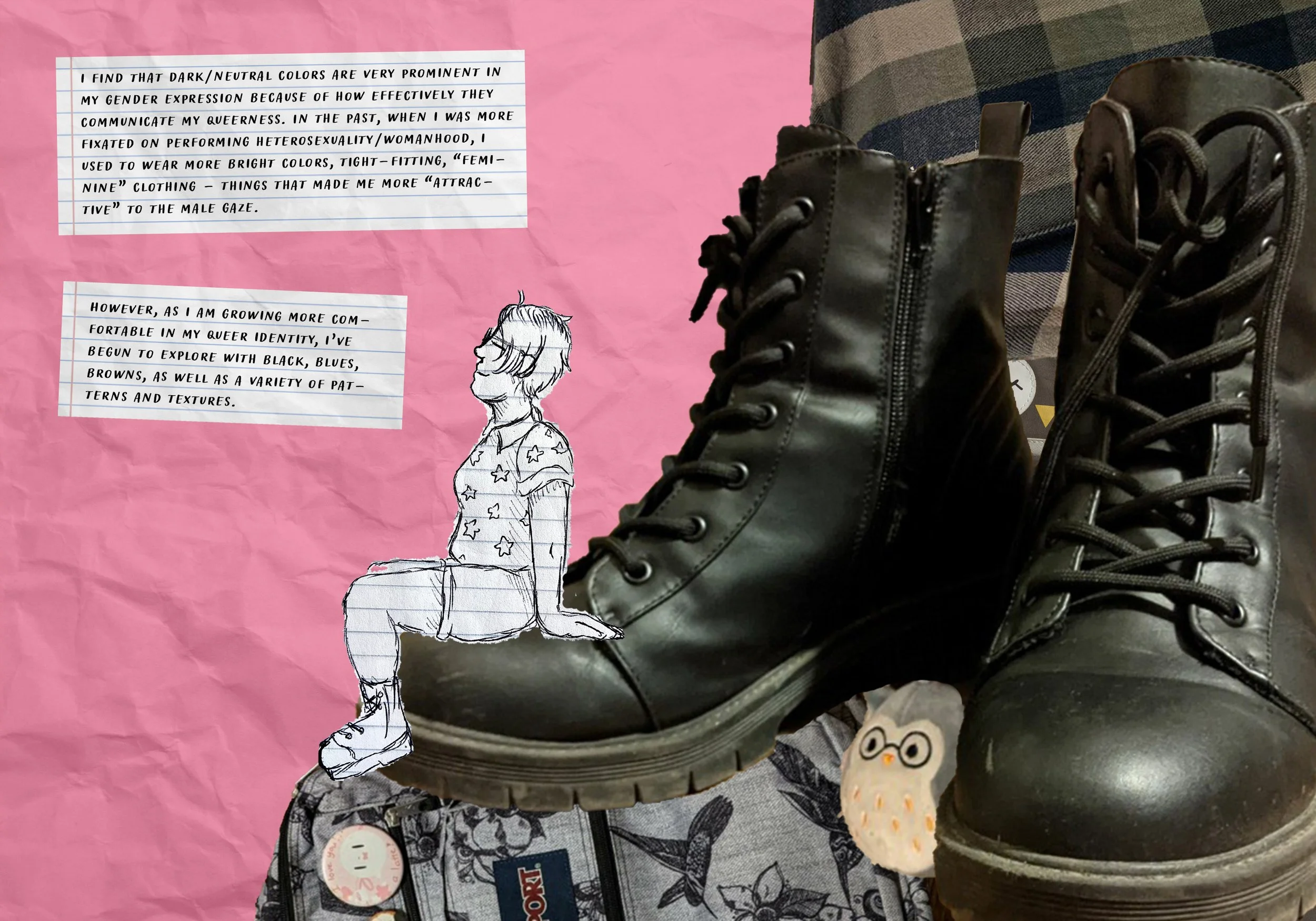 Spread from "Endless Possibilities" zine - 1