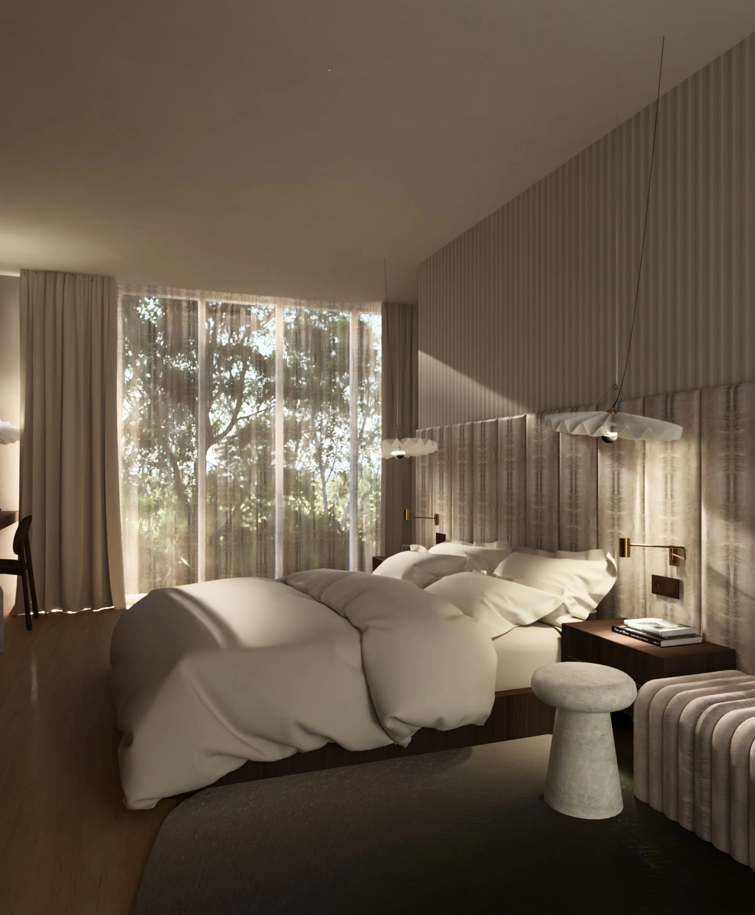 StudioEliseLuttik_hotelconcept_materials_ripple_herringbone_carpet_ballerinalamp.jpg