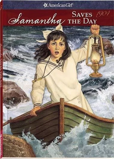 Samantha Saves the Day cover, ribbon-cover edition