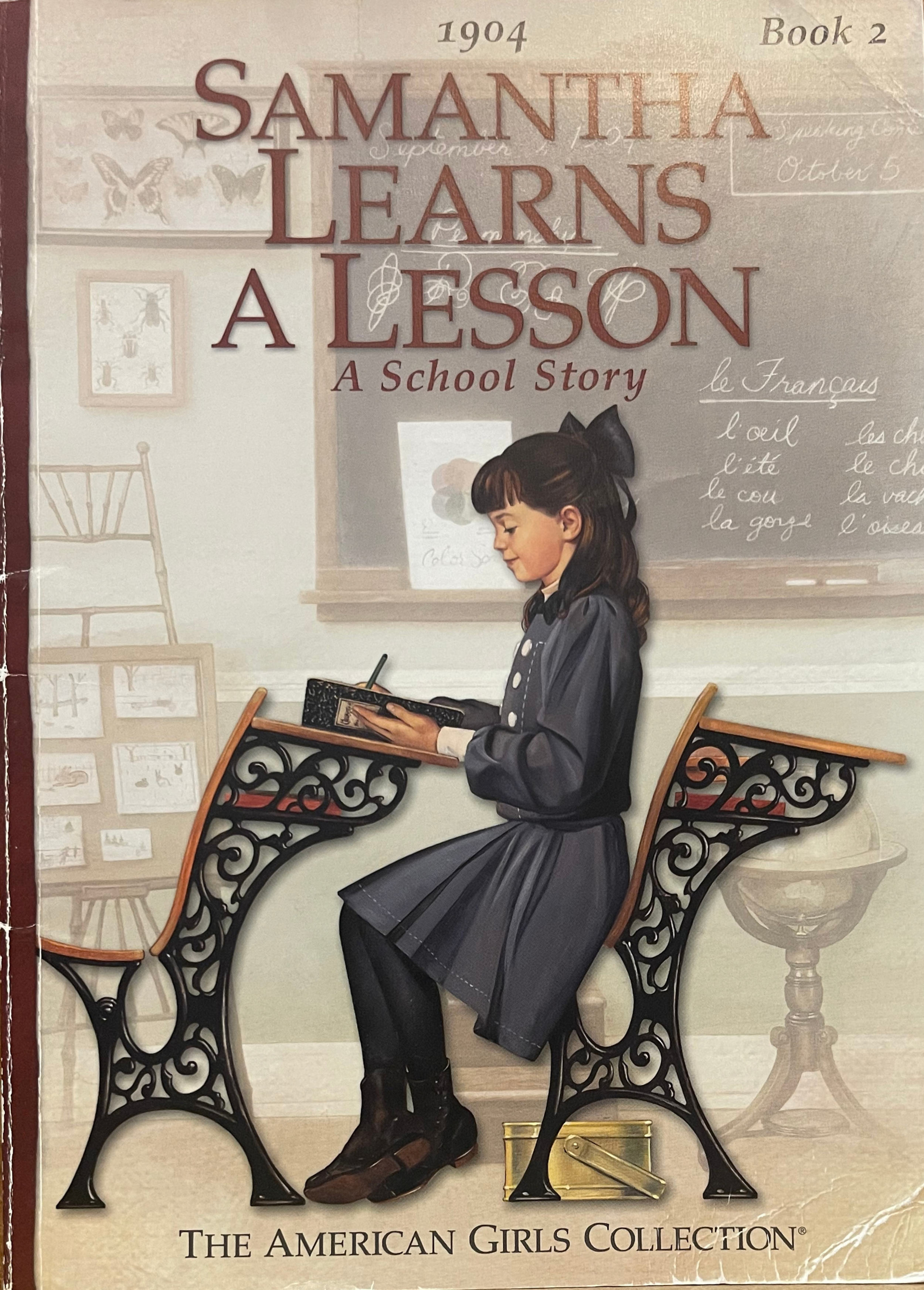Samantha Learns a Lesson cover, variant edition with expanded-background art