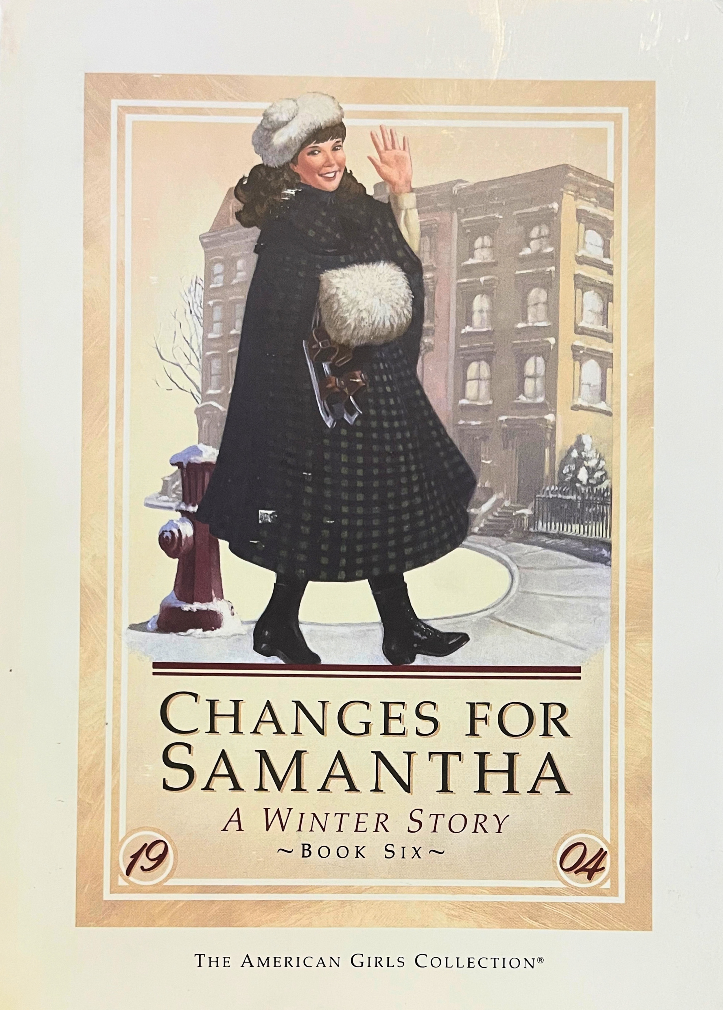 Changes for Samantha cover, 1988, Luann Roberts illustration
