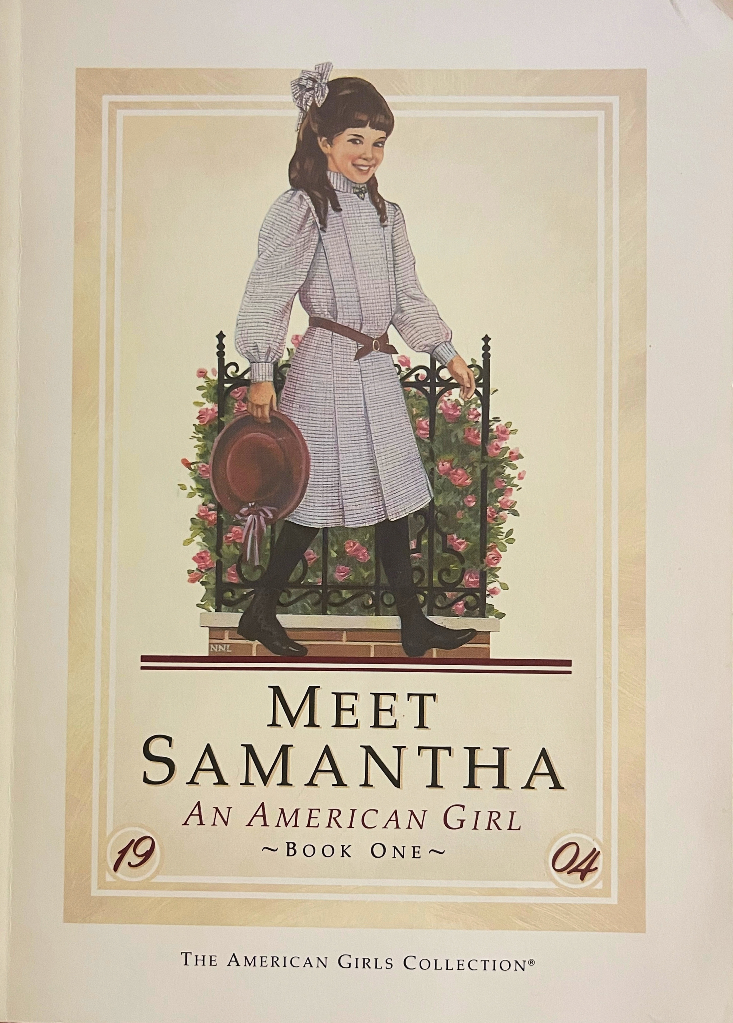 Meet Samantha cover, 1986, Nancy Niles illustration