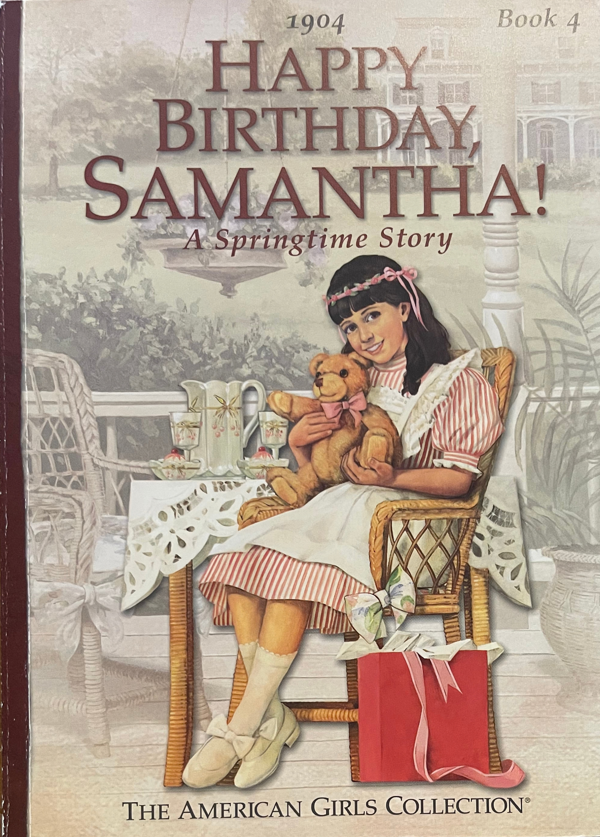 Happy Birthday, Samantha cover, variant edition with expanded-background art