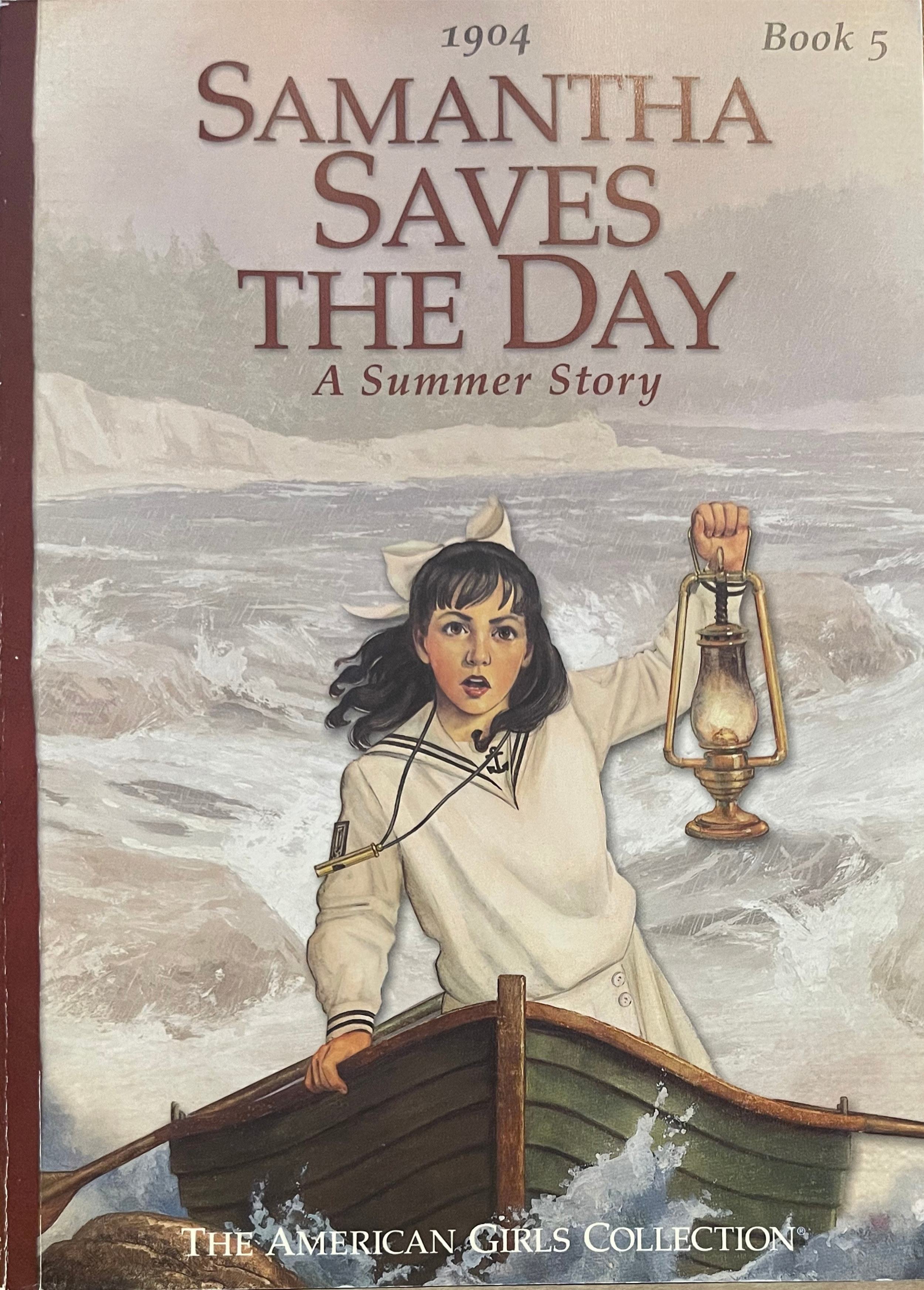 Samantha Saves the Day cover, variant edition with expanded-background art
