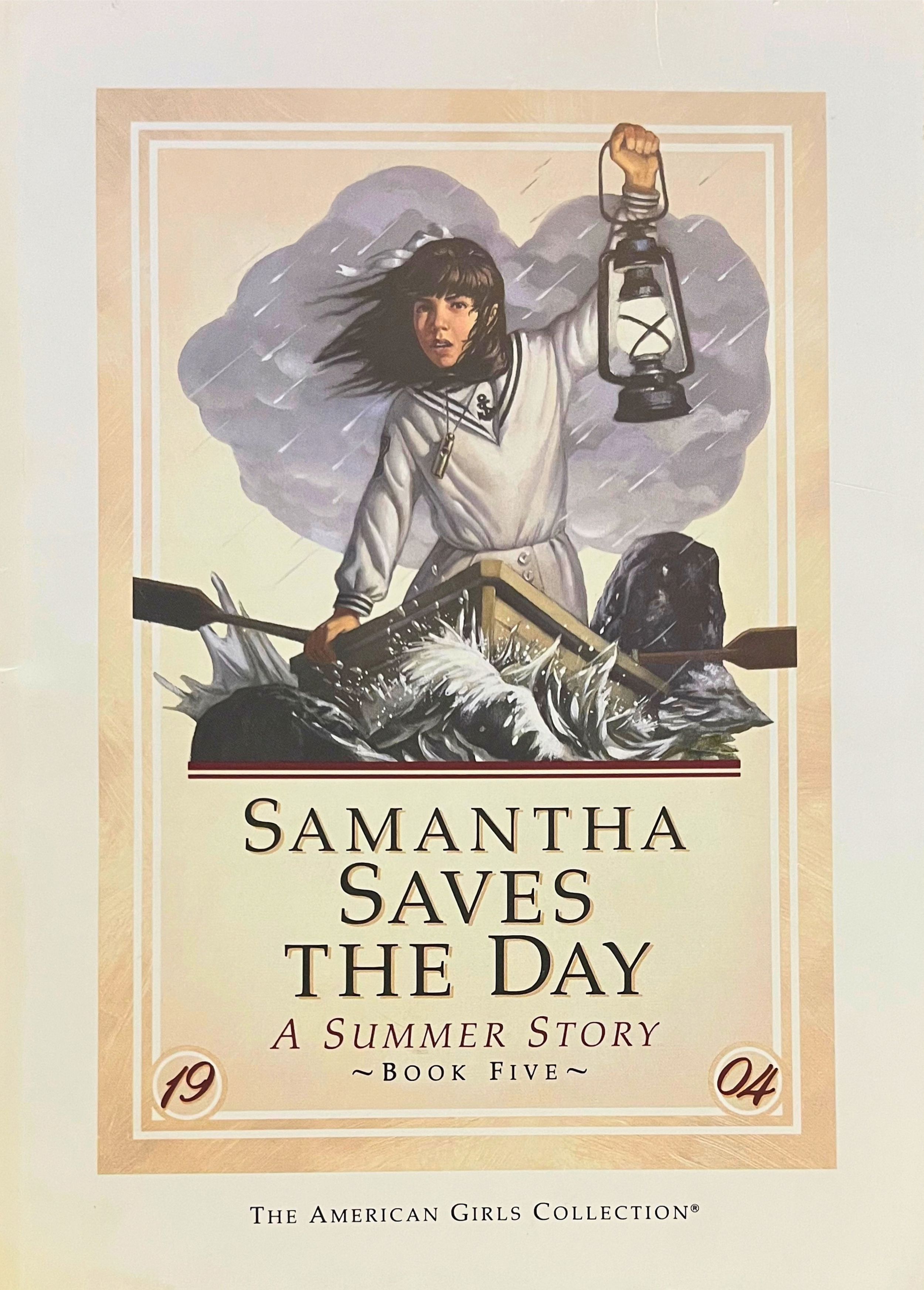 Samantha Saves the Day cover, 1988, Nancy Niles illustration