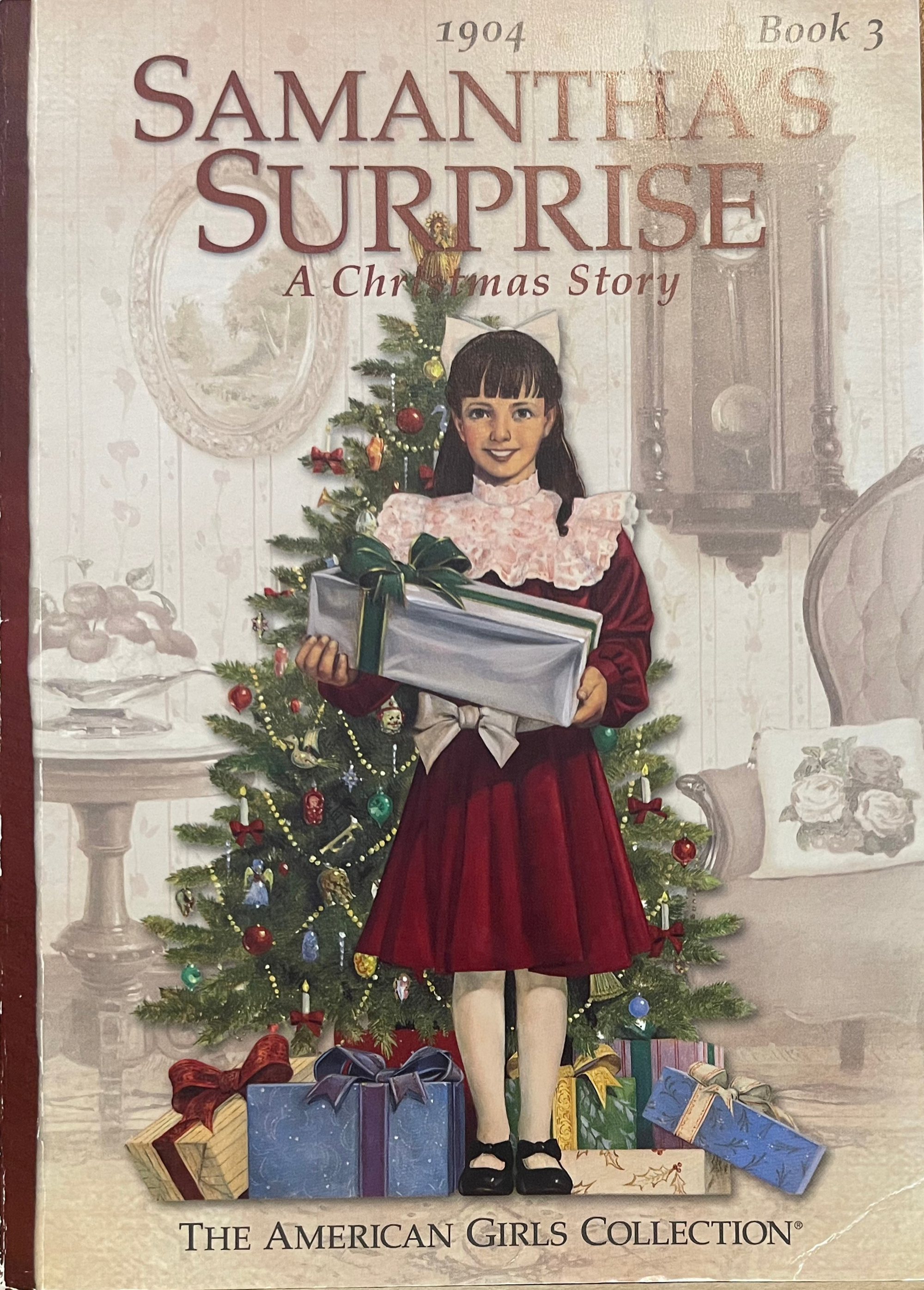 Samantha's Surprise cover, variant edition with expanded-background art