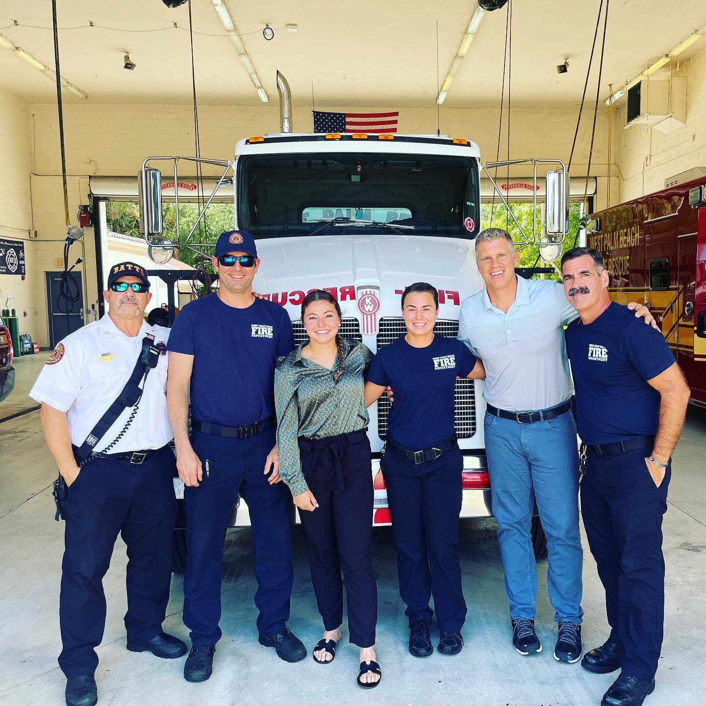 Had a great time with our newest sponsor @hiseekr down at station 2. Your contribution to this years climb will make a huge impact on the community. Thank you!