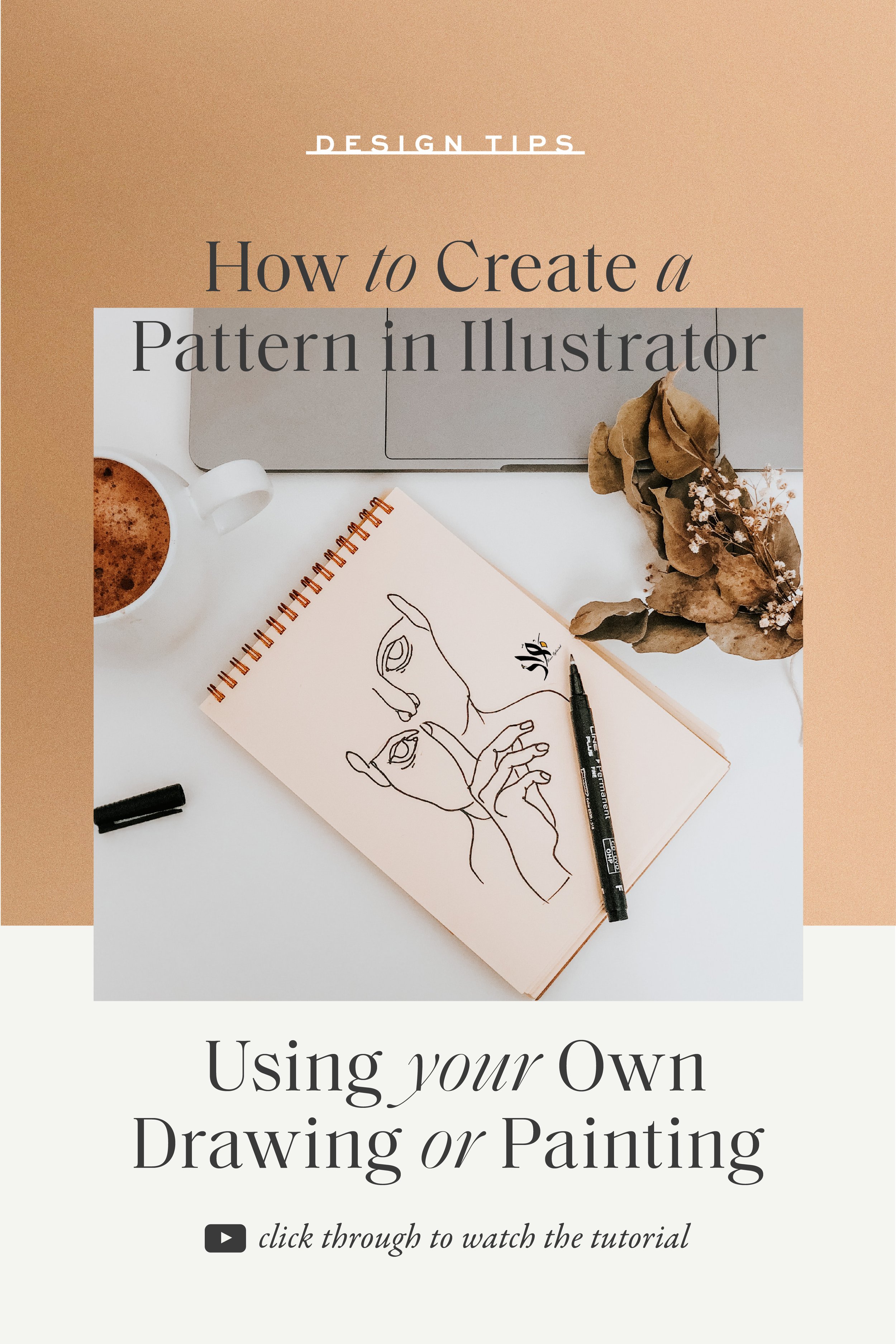 How to Digitize a Sketch in Adobe Illustrator? 4 Steps
