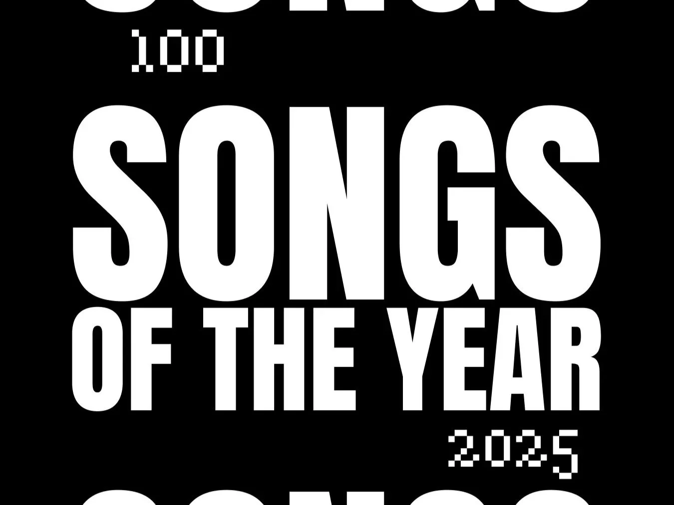 100 Songs of 2025