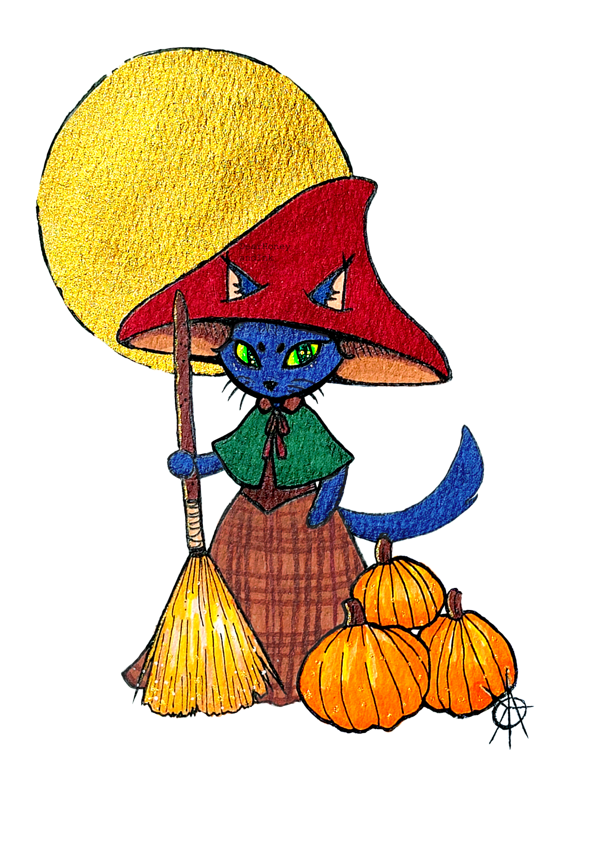 Harvest Cat
Ink