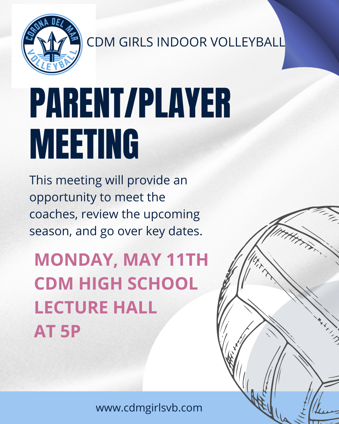 Parent/ Player Meeting