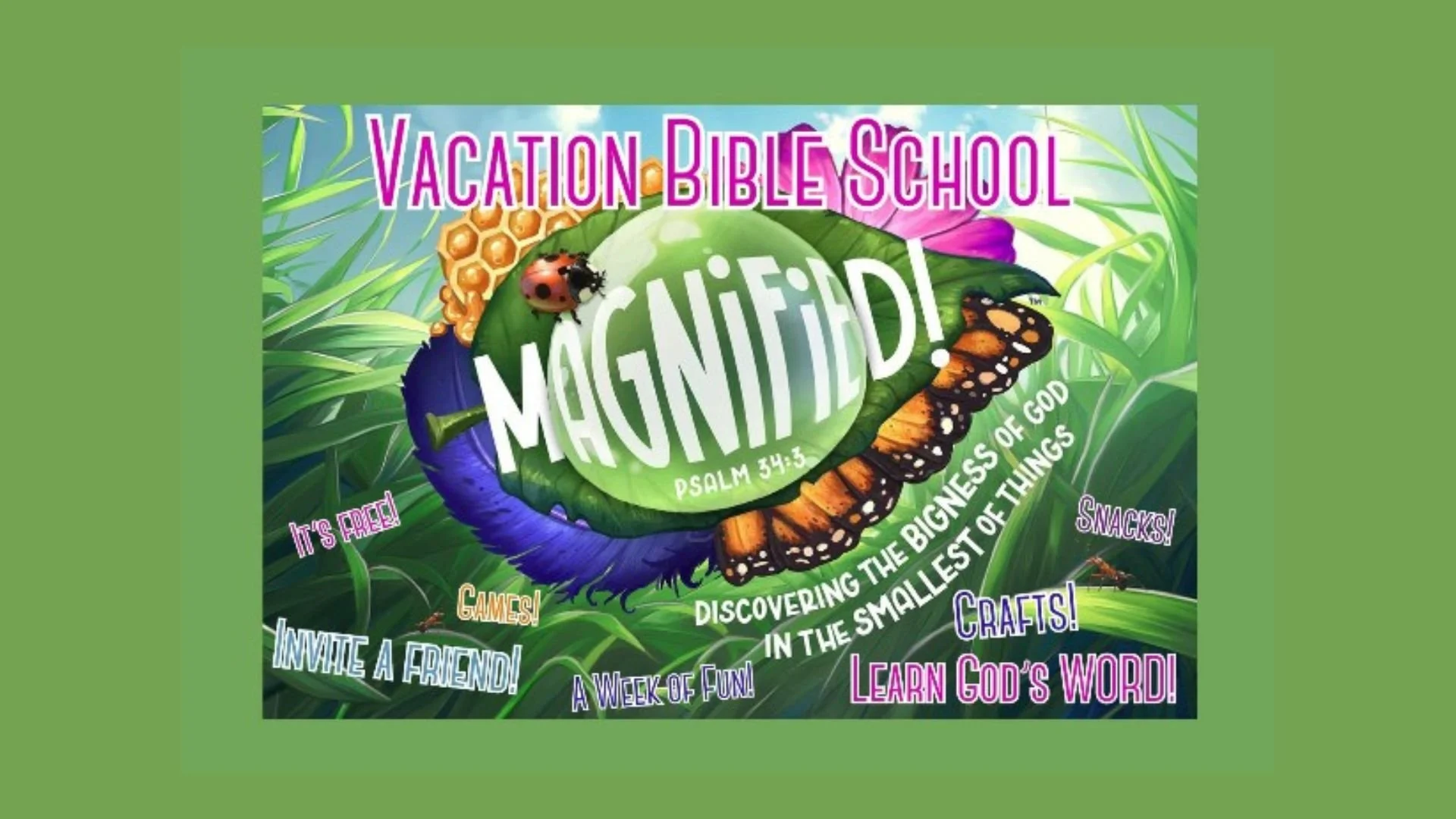 Vacation Bible School (VBS) Last Night!