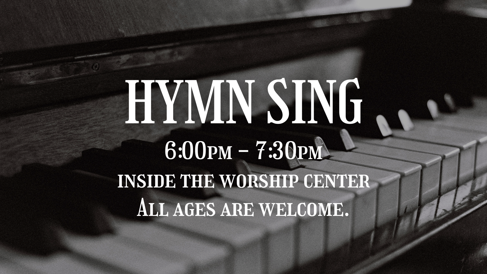 Hymn Sing