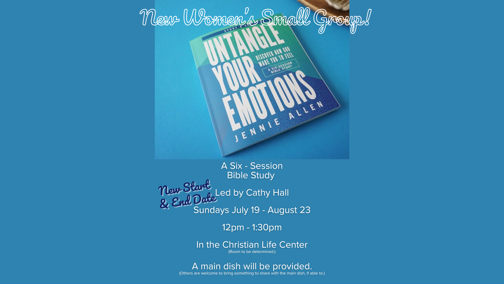 Untangle Your Emotions - Women’s Small Group