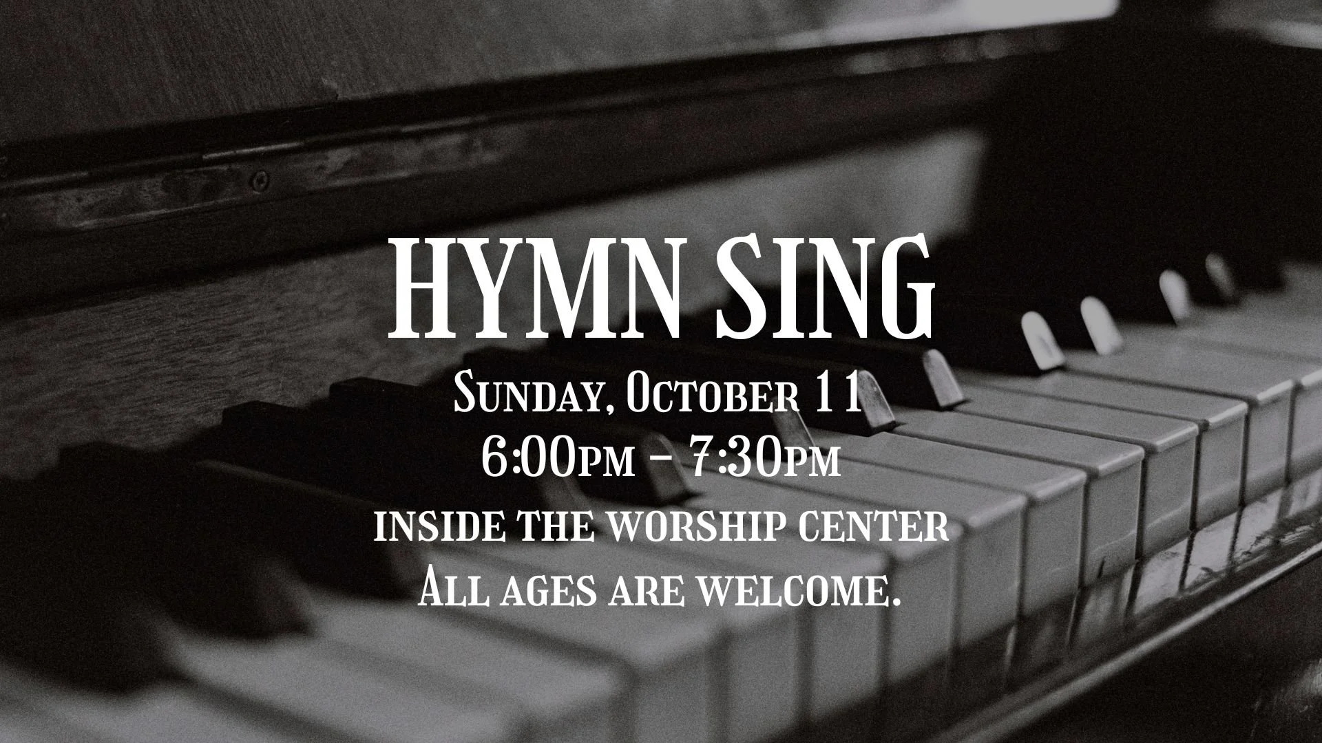 Hymn Sing