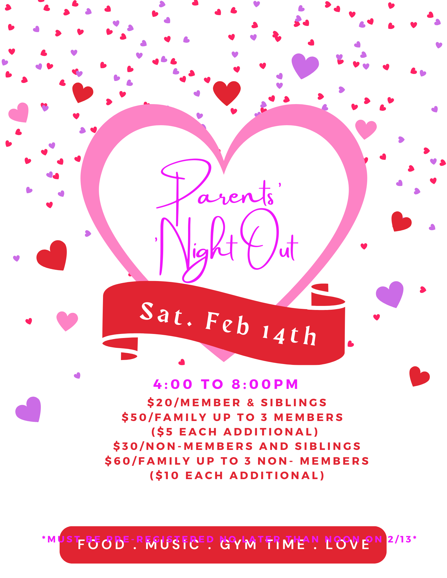 Parents' Night Out Plus