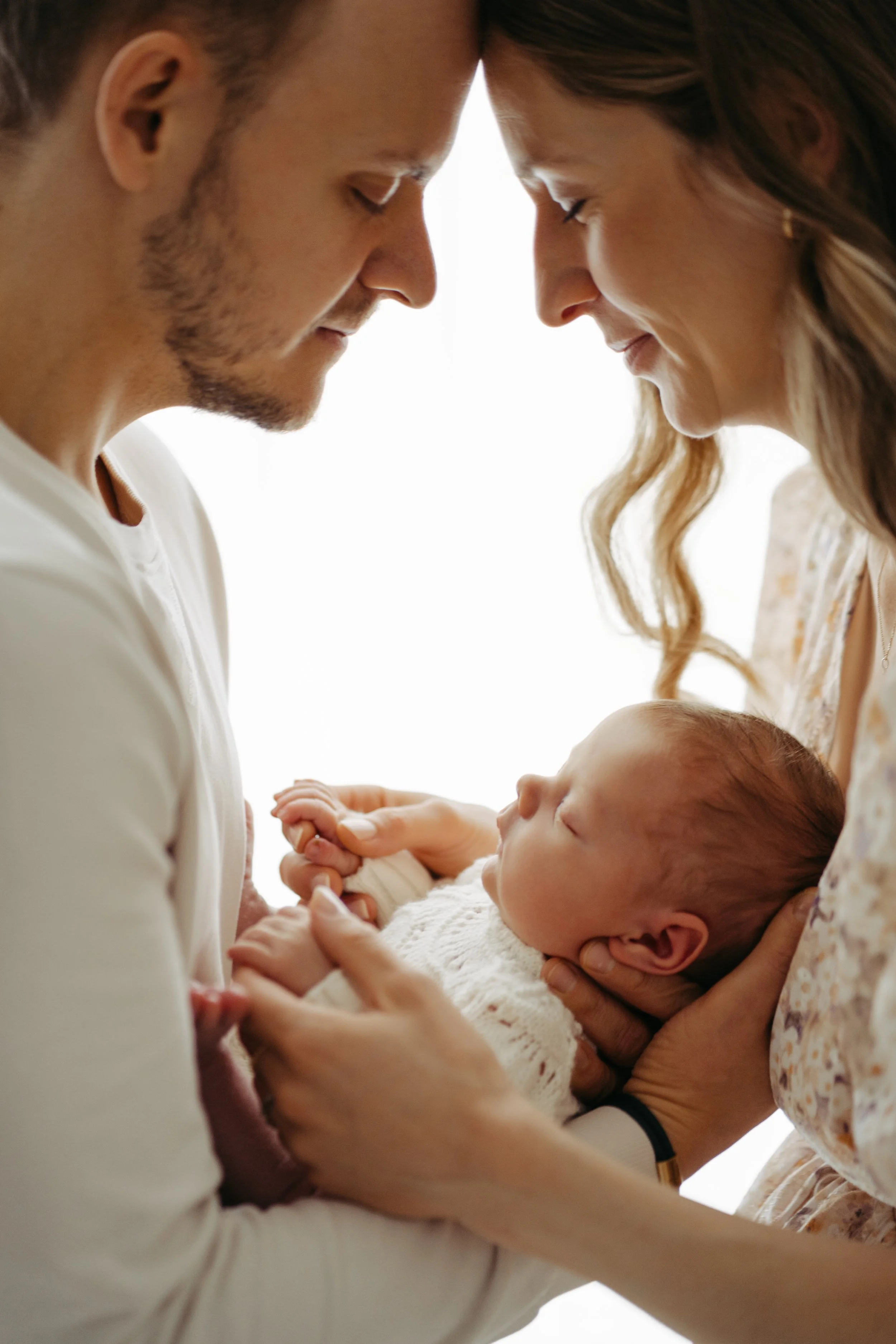 Newborn Shooting in einem Fotostudio in München Trudering