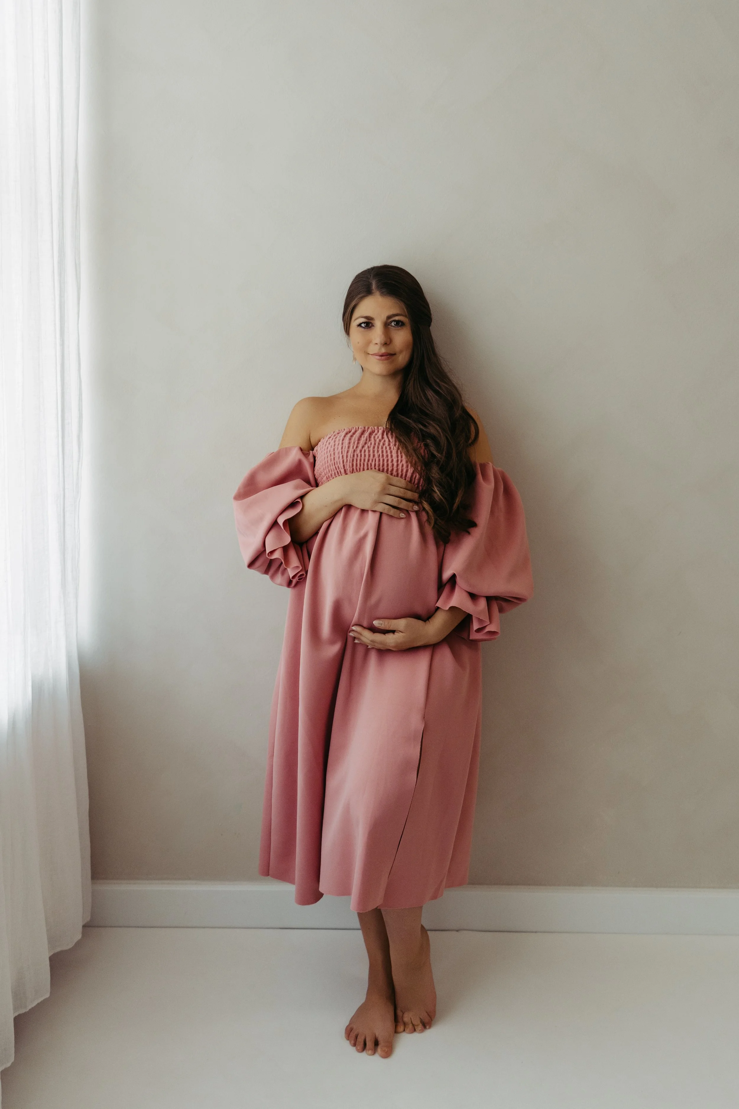 Fotostudio Maternity Shooting München Babybauch Shooting Trudering Riem Haar Ottobrunn