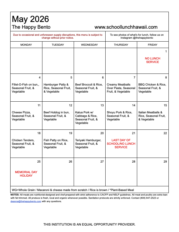 HNS May 2026