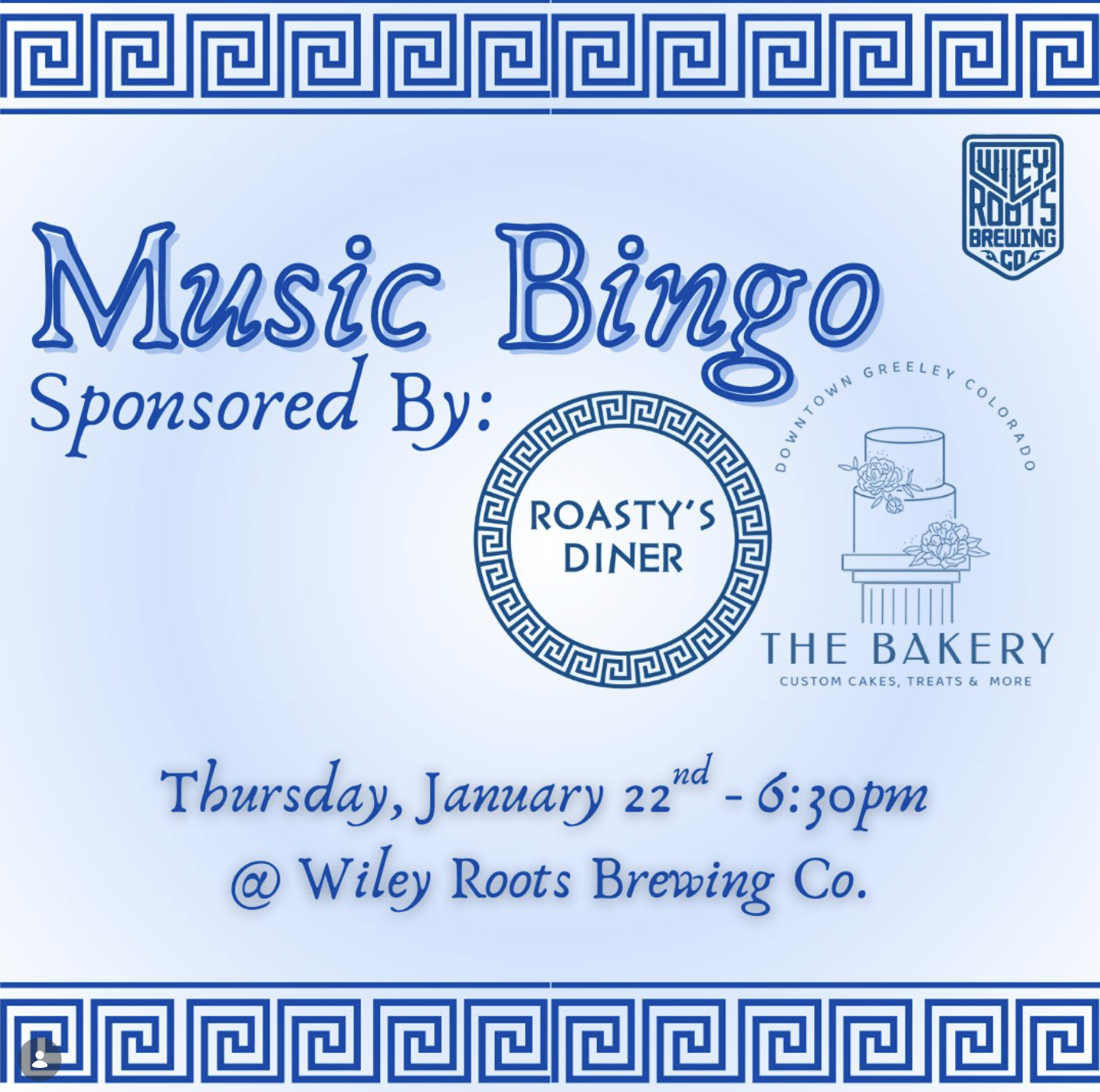 Music Bingo at Wiley Roots Brewing Co