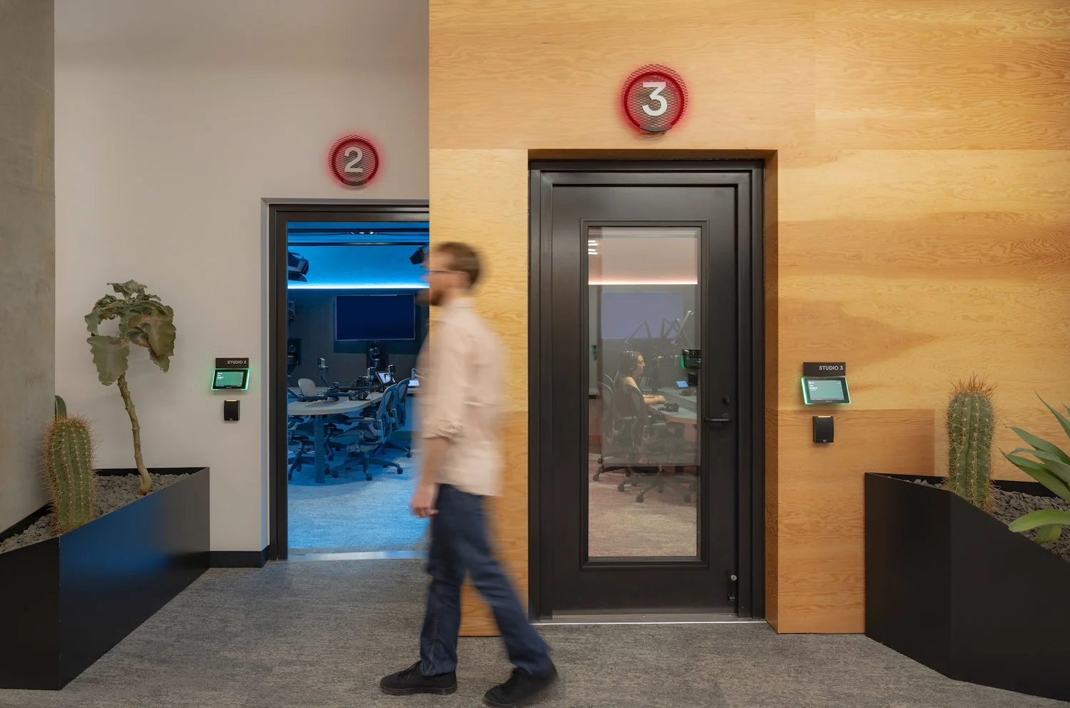 Pod cast studio 'On-Air' sign