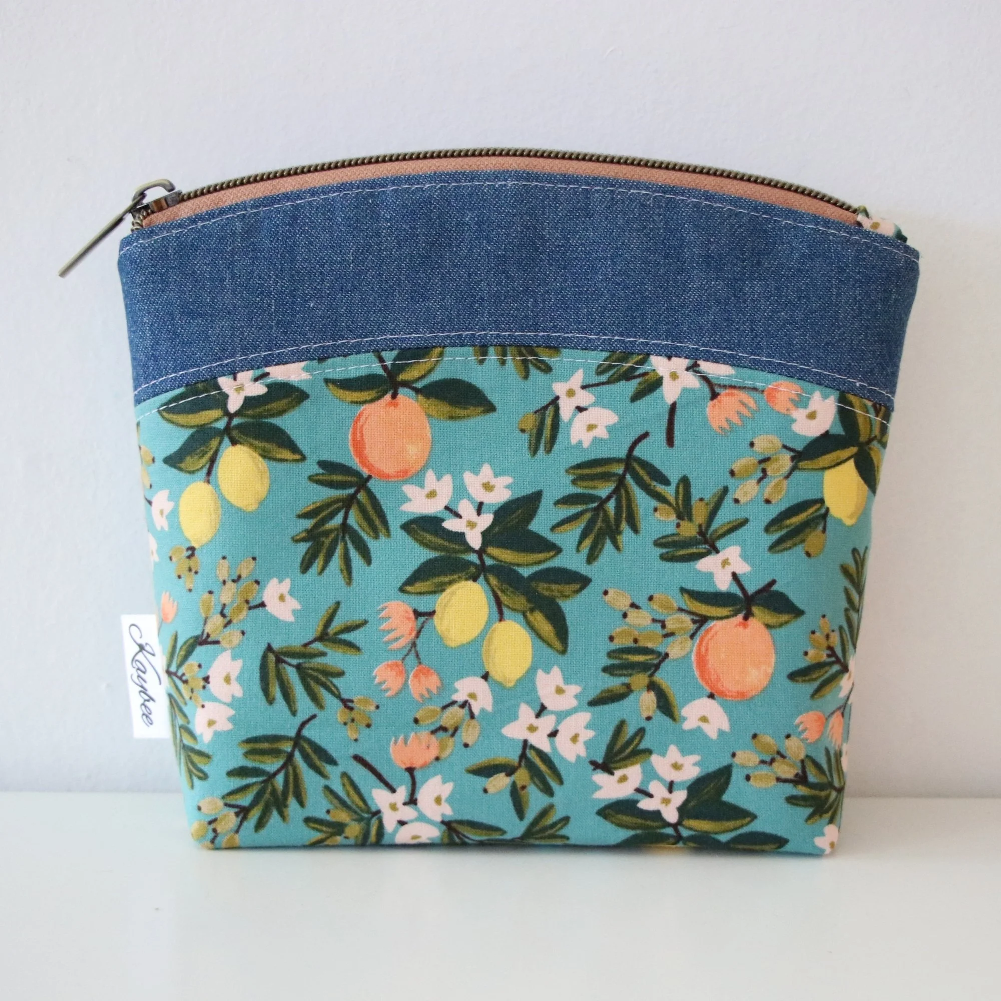 Kaybee Creations Small Makeup Bag Citrus NZ