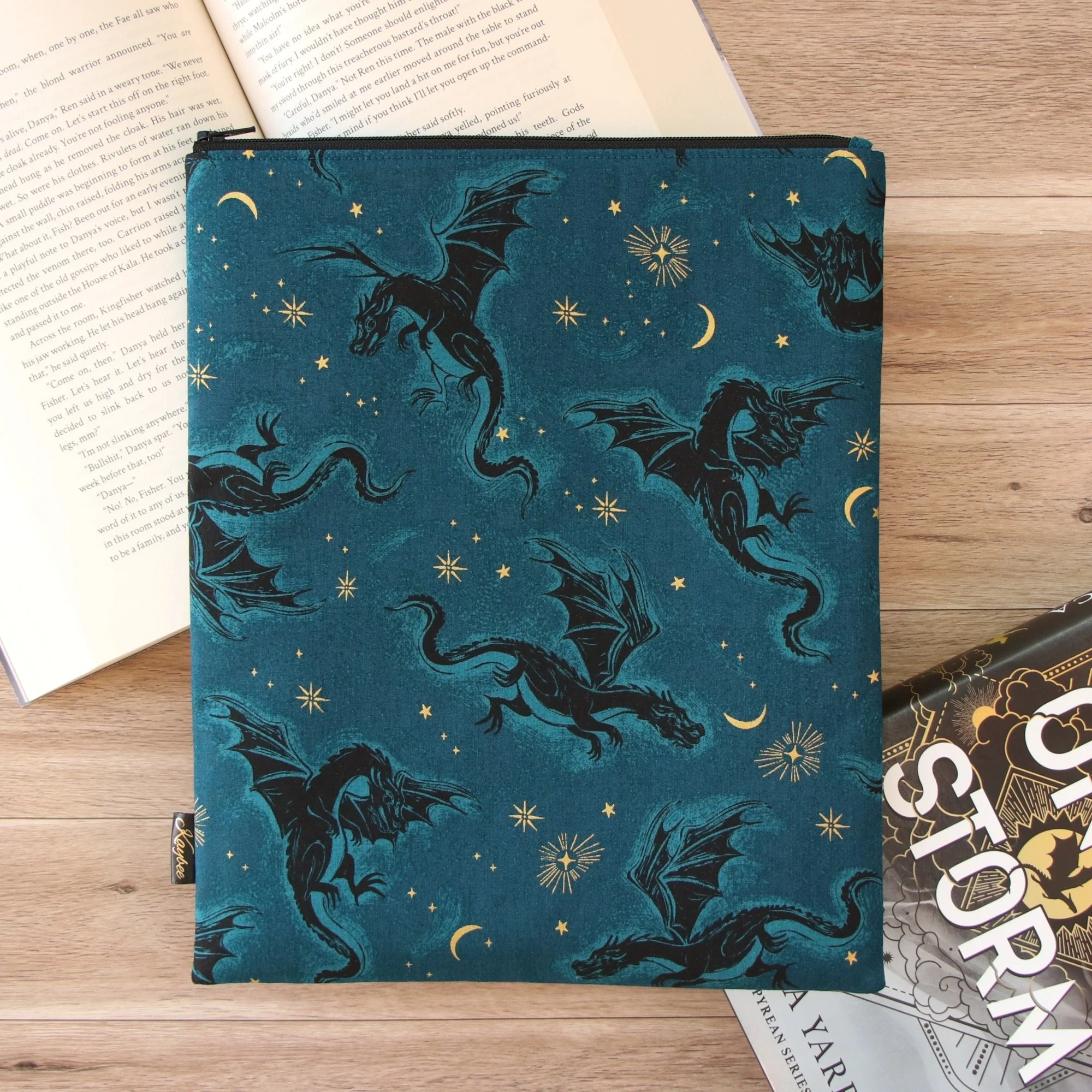 First Edition Book Sleeve - Etched Dragons