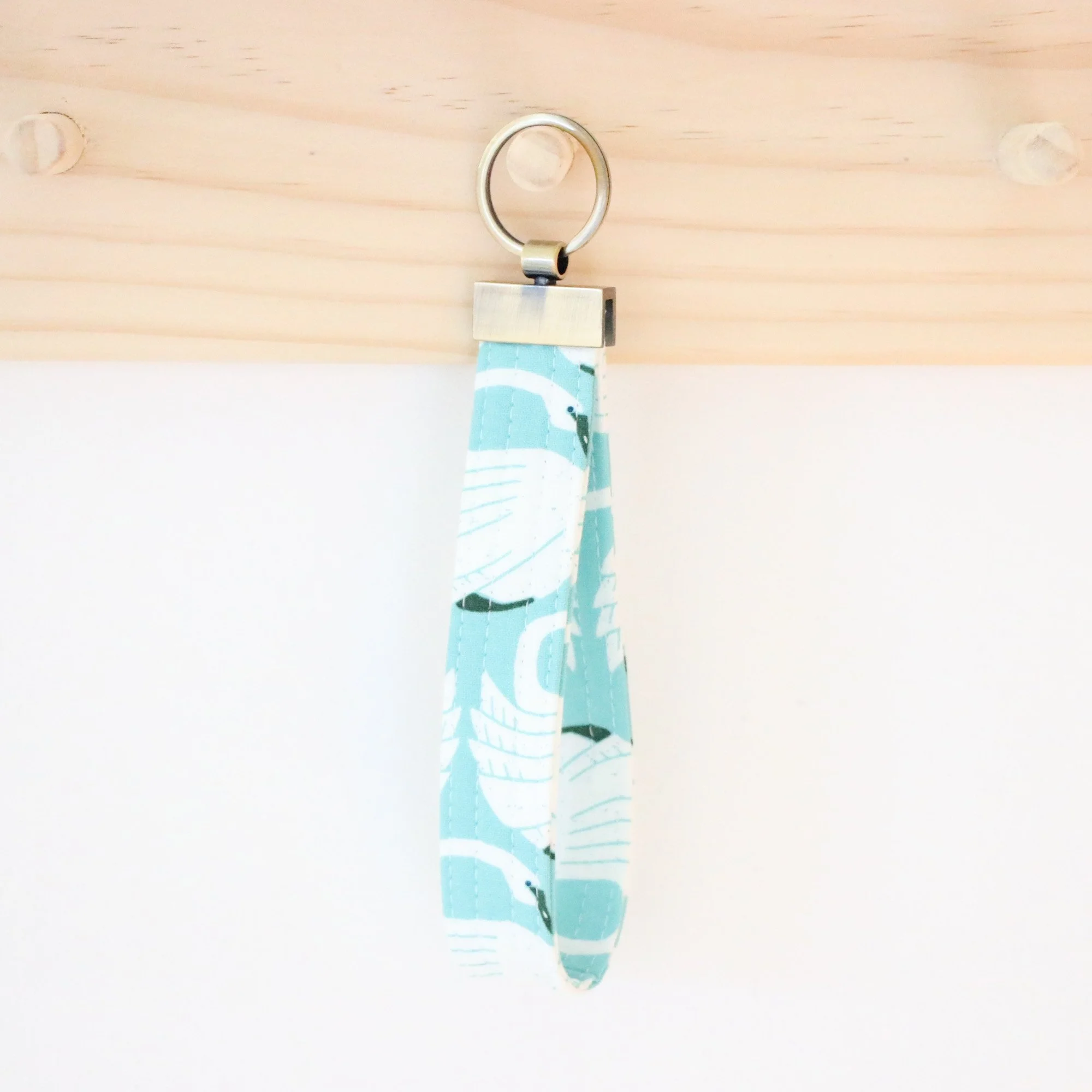 Keyring - Loving Swans