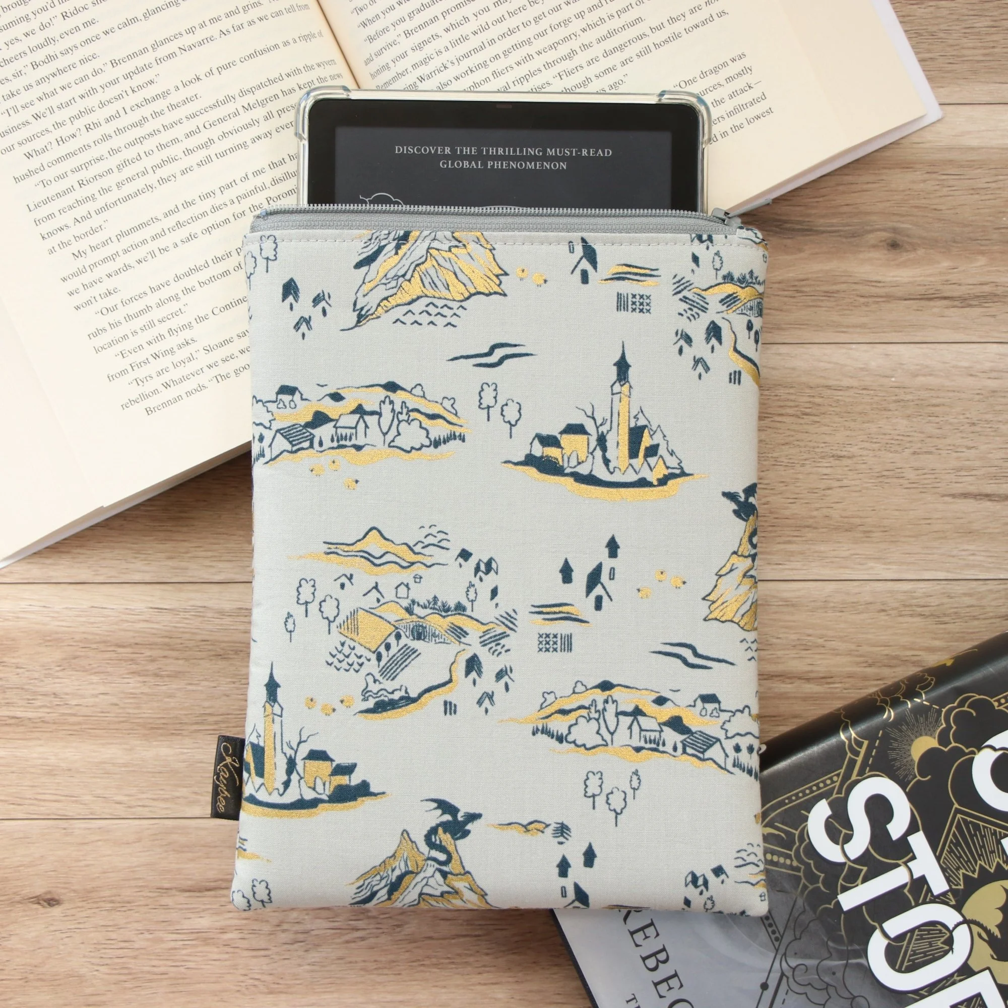 First Edition eReader Sleeve - Smoke