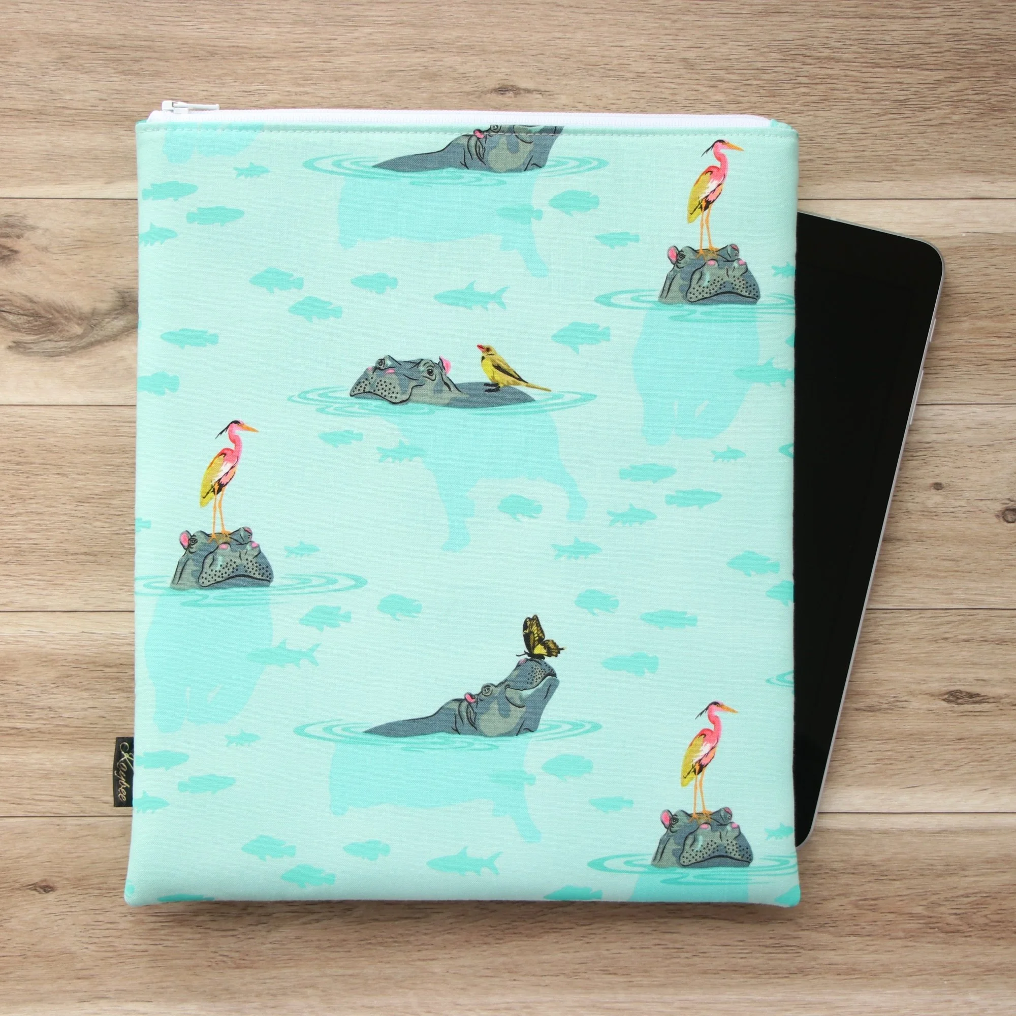 First Edition iPad & Large eReader Sleeve - My Hippos Don't Lie