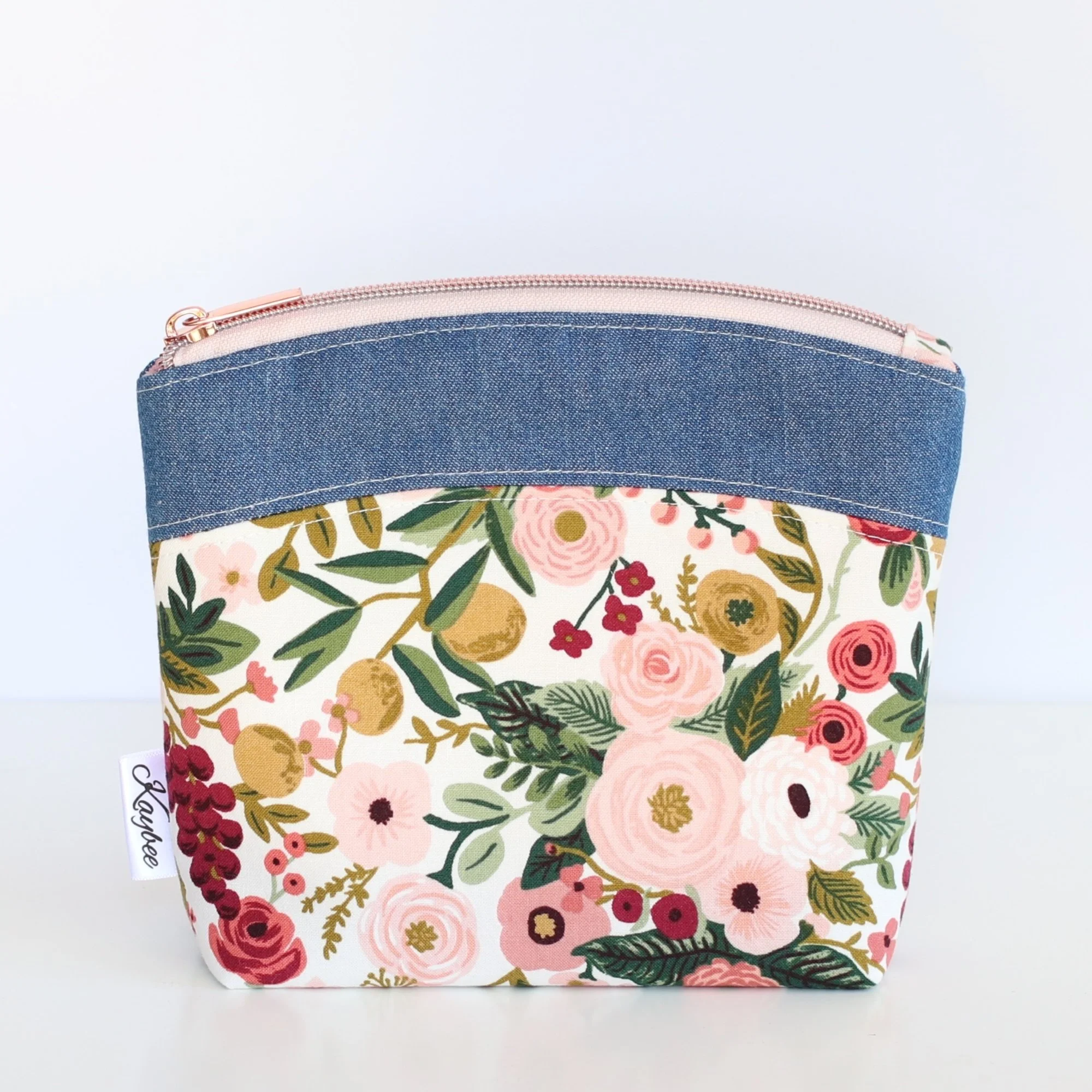 Kaybee Creations Small Makeup Bag Rose NZ
