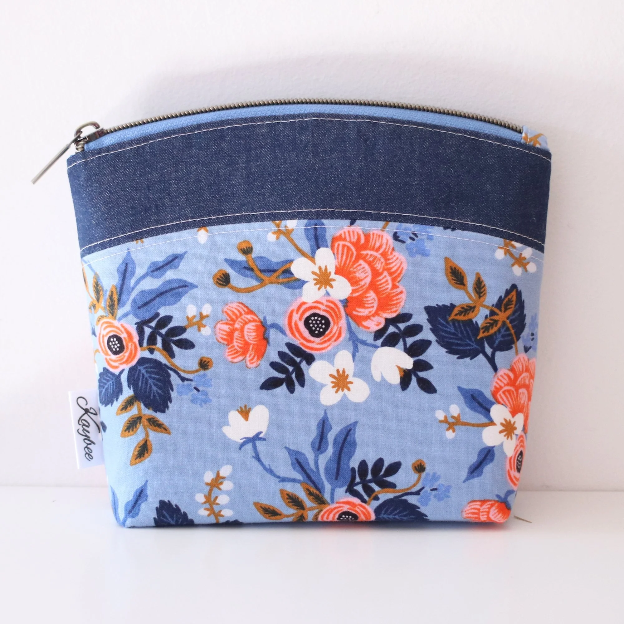 Makeup Bag - Birch Periwinkle