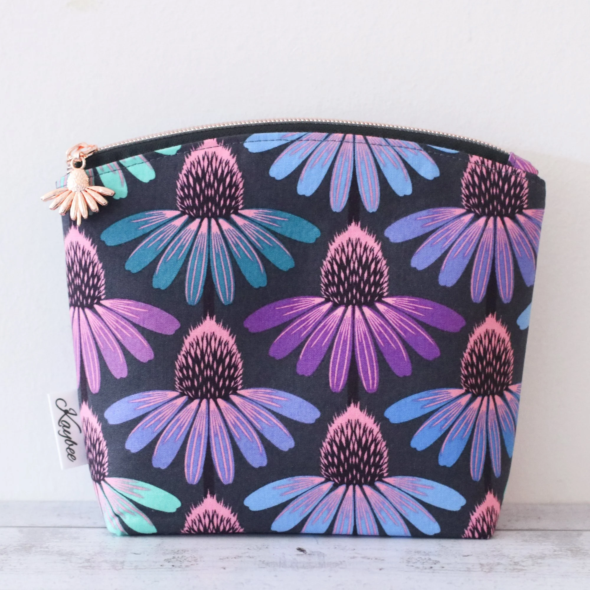 Makeup Bag - Echinacea Amethyst