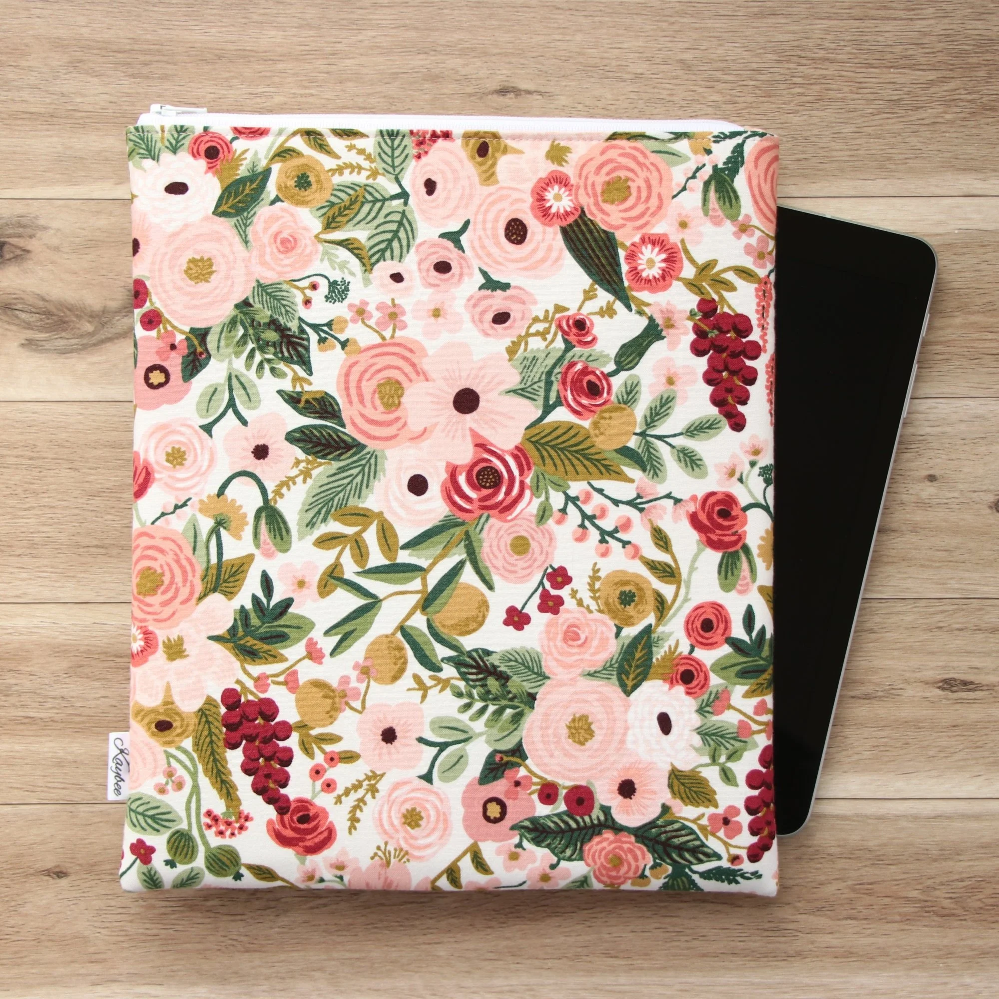 First Edition iPad & Large eReader Sleeve - Garden Party
