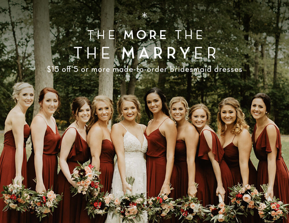 Jenny Yoo Bridesmaid Dresses Red Christmas Wedding Burgundy Bridal Party Holiday Dresses Tampa Florida