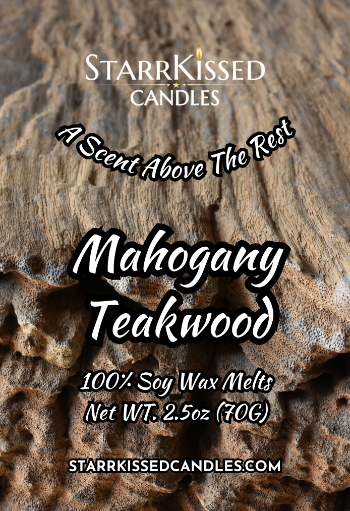Mahogany Teakwood Bath and Body Works Candle Wax Melts Works 
