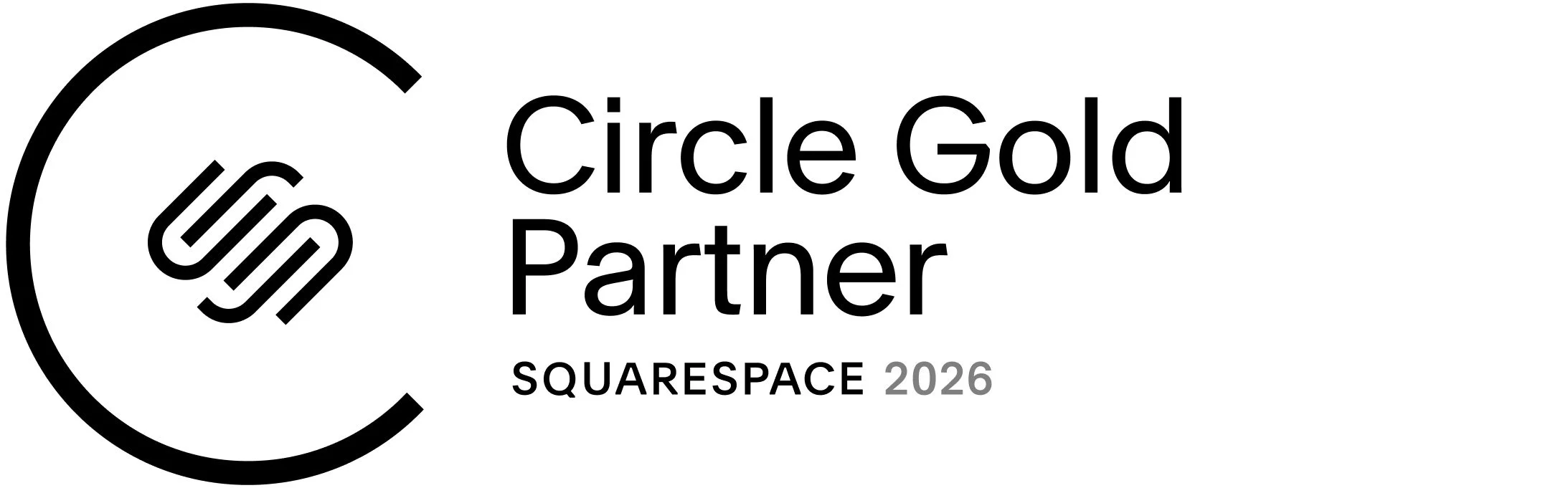Squarespace Gold Circle Badge