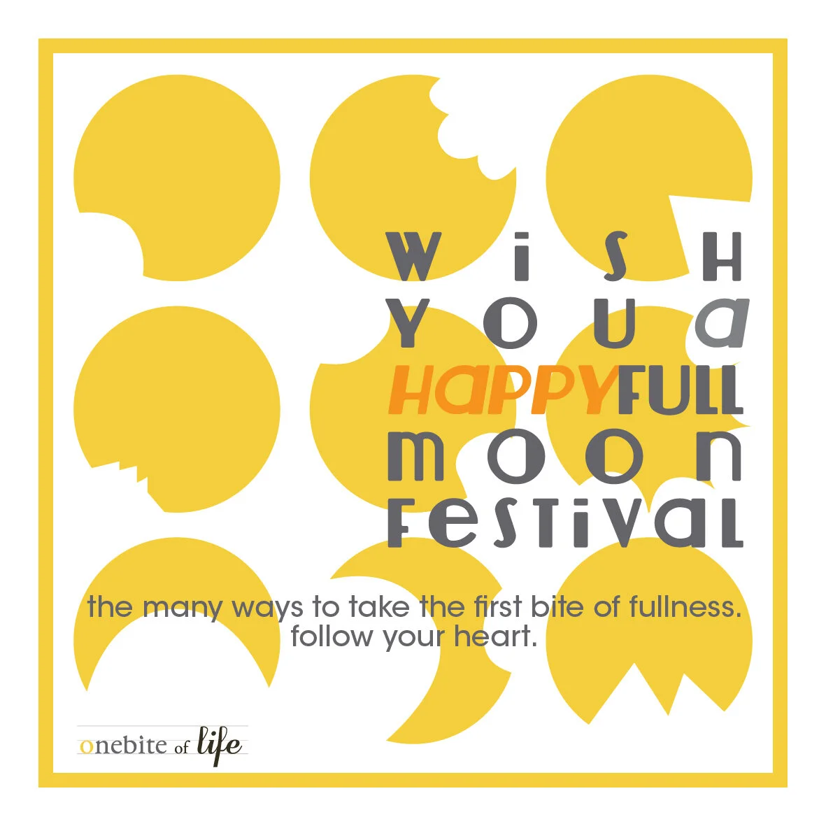 Happy Full Moon Festival